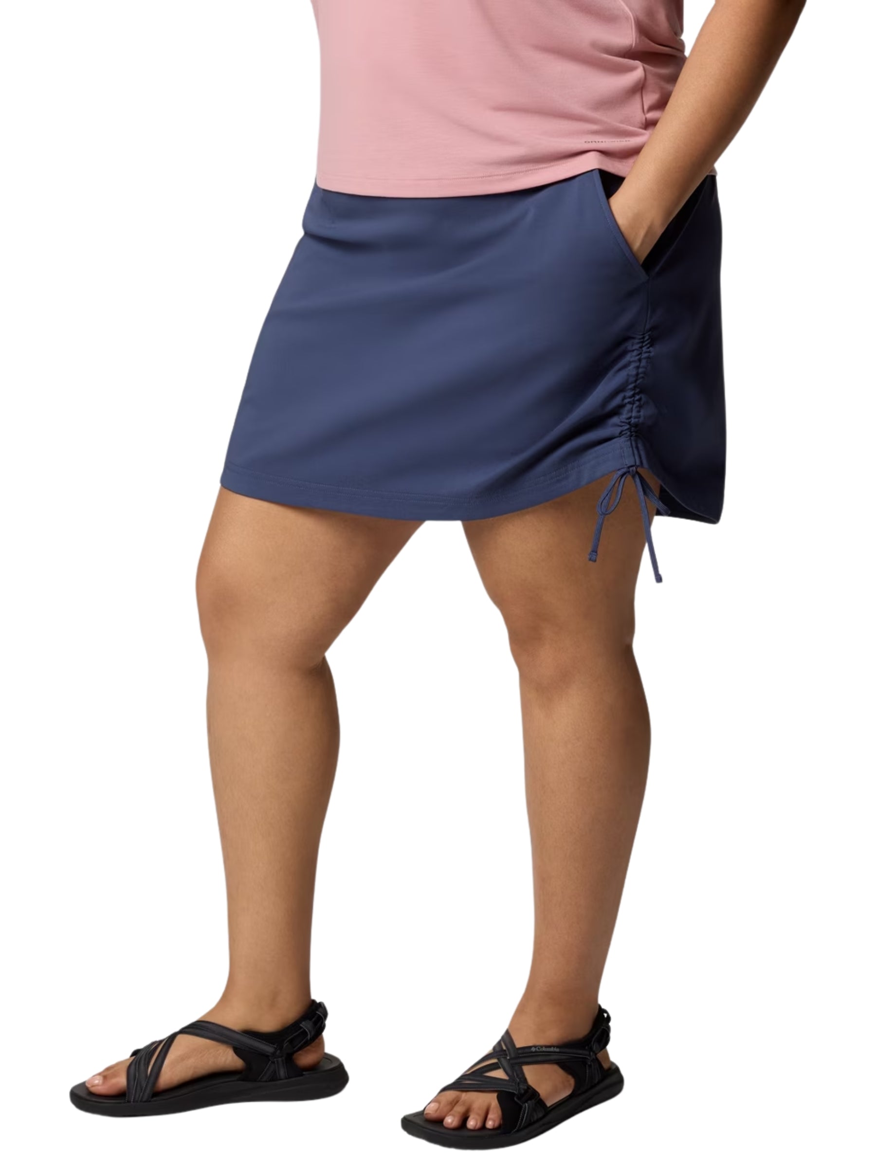 Jupe-Culotte Ruchée All Seasons Taille Plus - Nocturnal