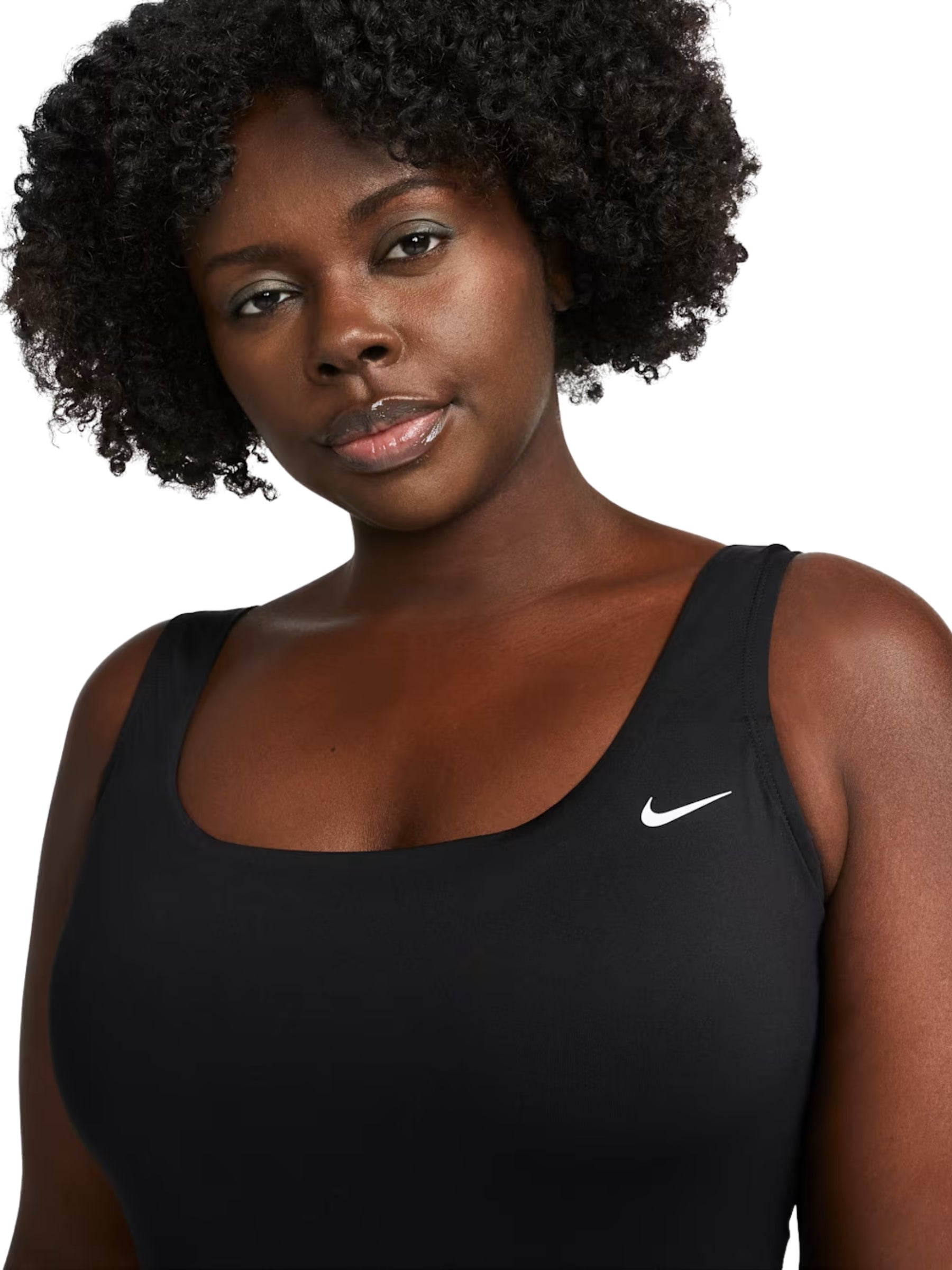 Maillot de Bain Essential Taille Plus - Noir