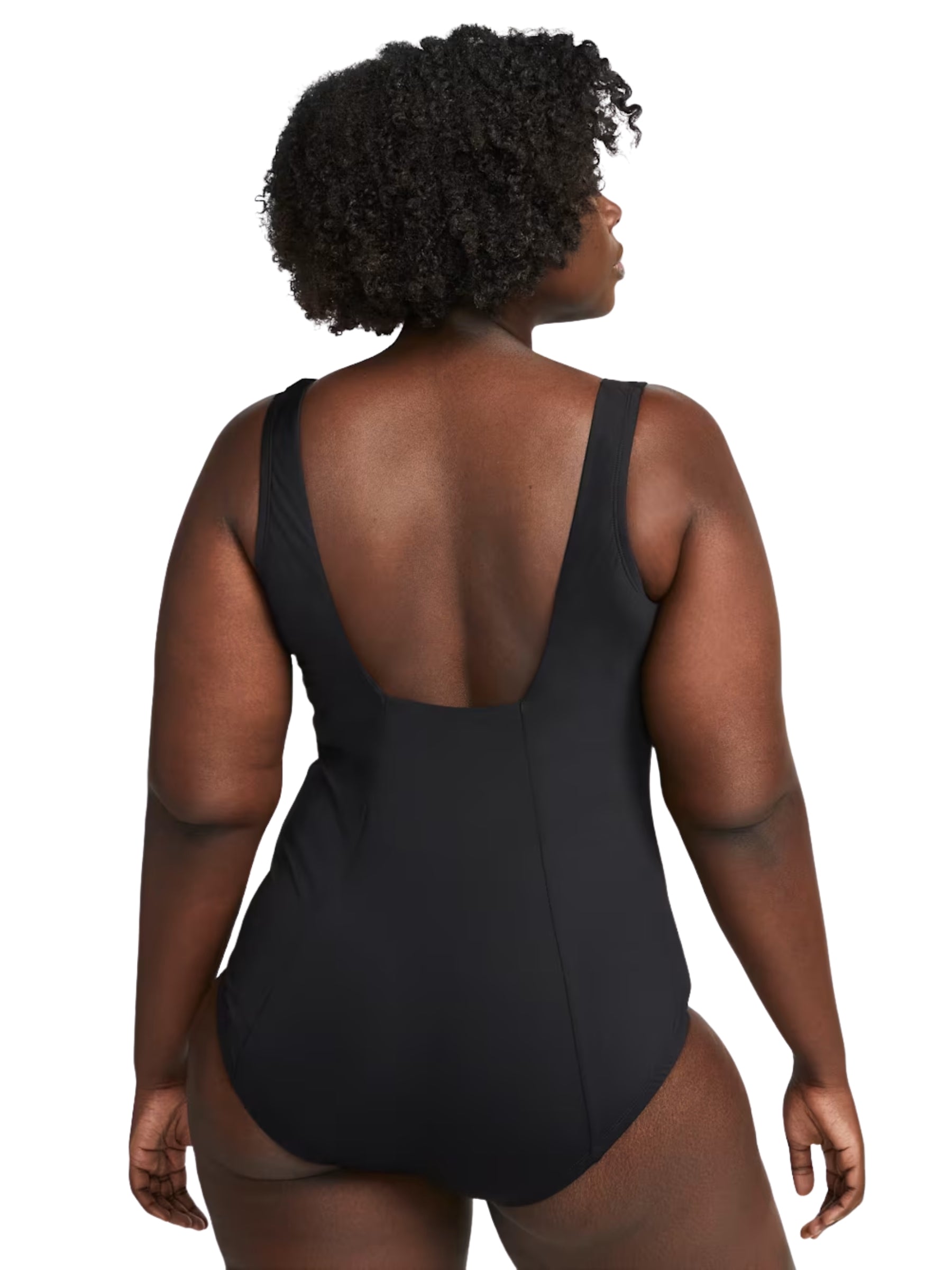 Maillot de Bain Essential Taille Plus - Noir