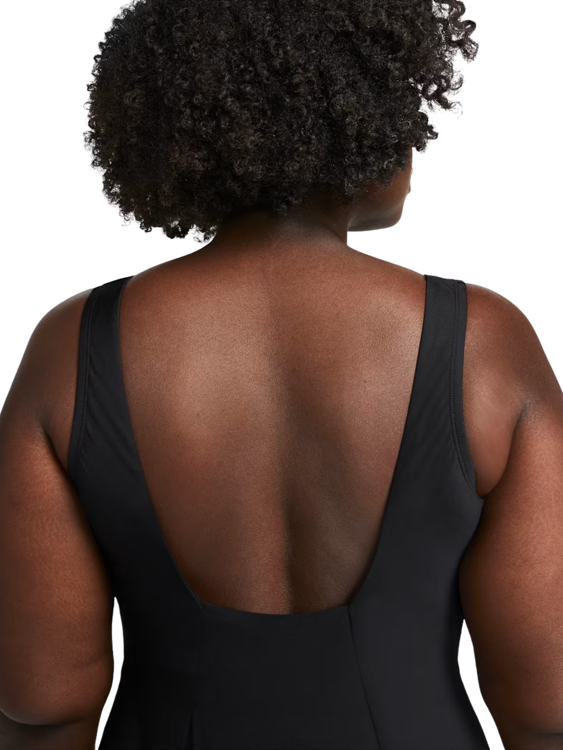 Maillot de Bain Essential Taille Plus - Noir