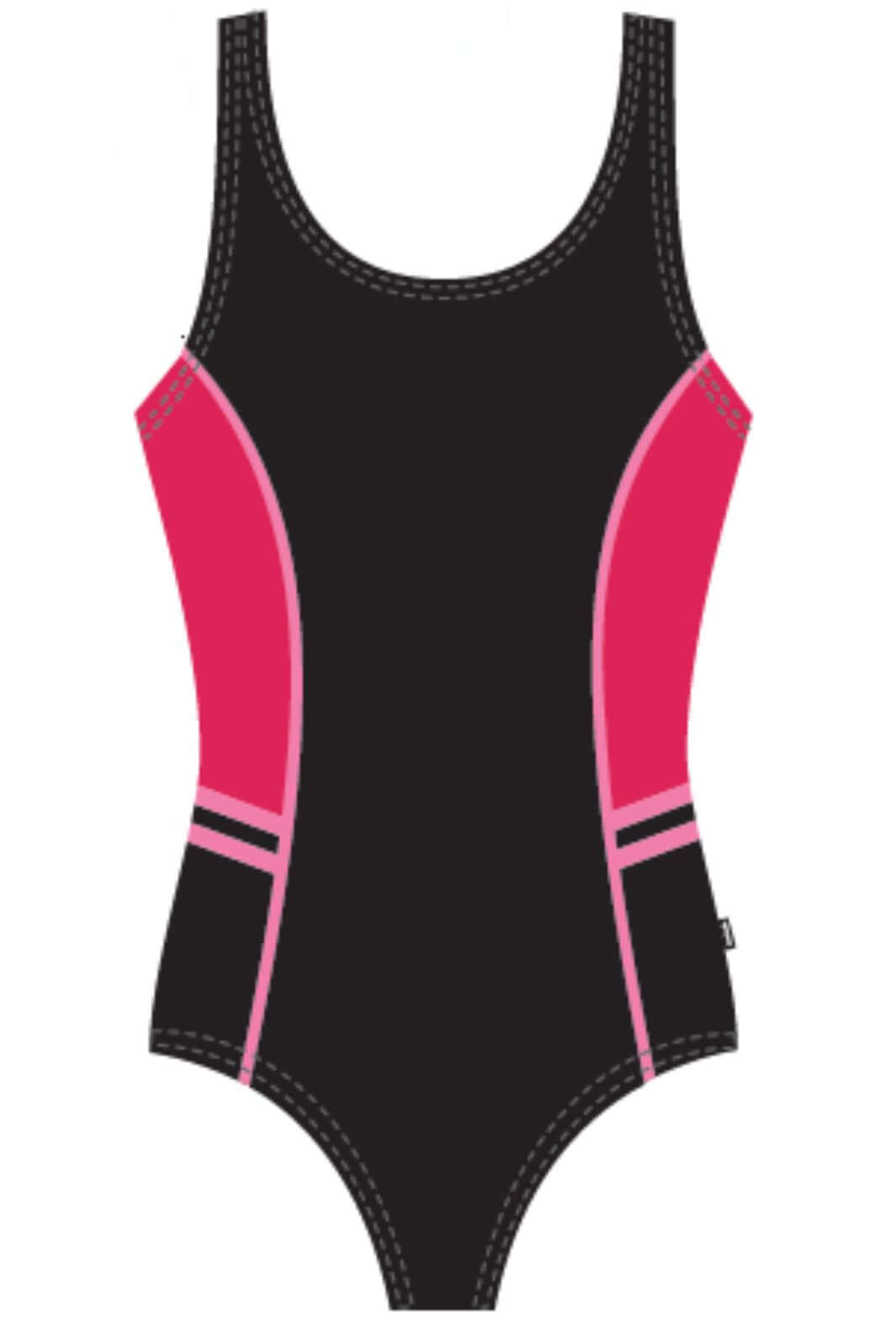 Maillot de Bain Side Splice Taille Plus de Finz