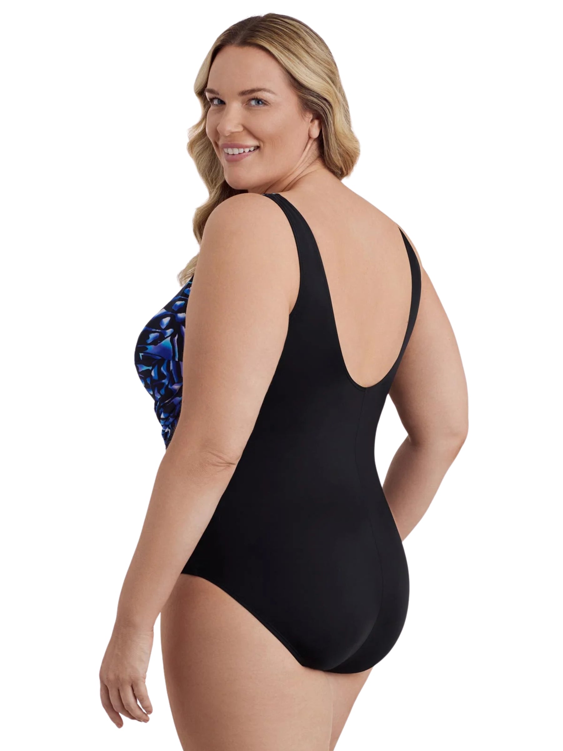 Maillot de Bain Wrap Sash Tank Taille Plus - Wingful Thinking