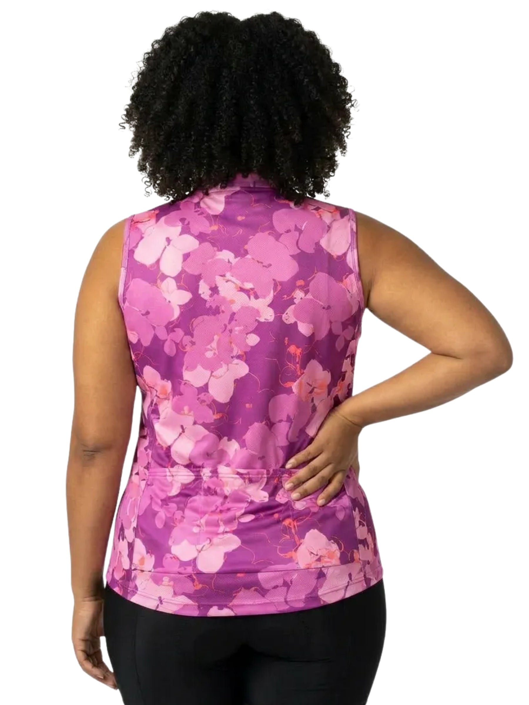 Maillot de Vélo Sans Manches Breakaway Mesh Taille Plus - Paraplu