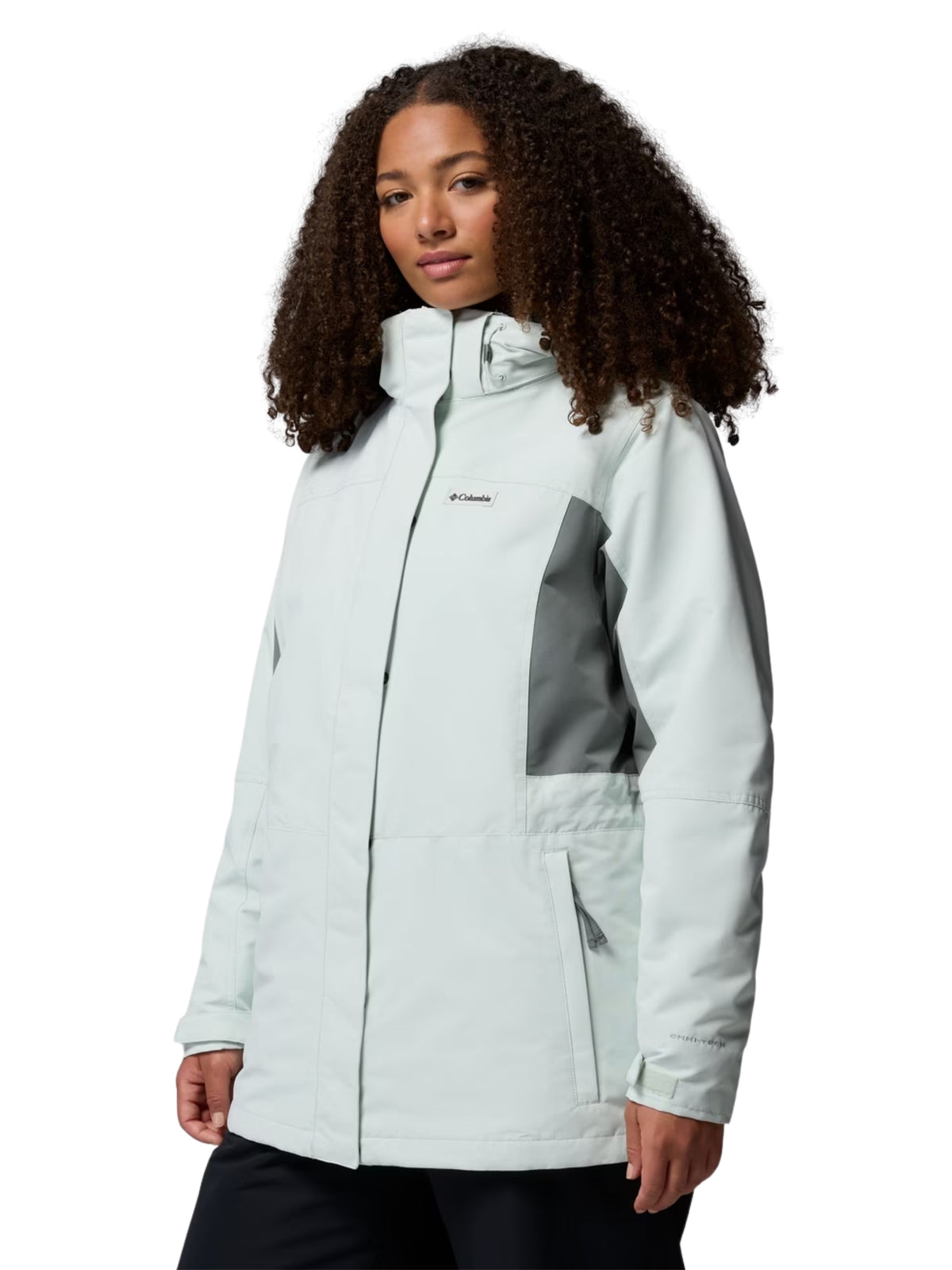 Plus Size Bugaboo IV Interchange 3-in-1 Fleece Jacket - Tea Light & Sedona Sage