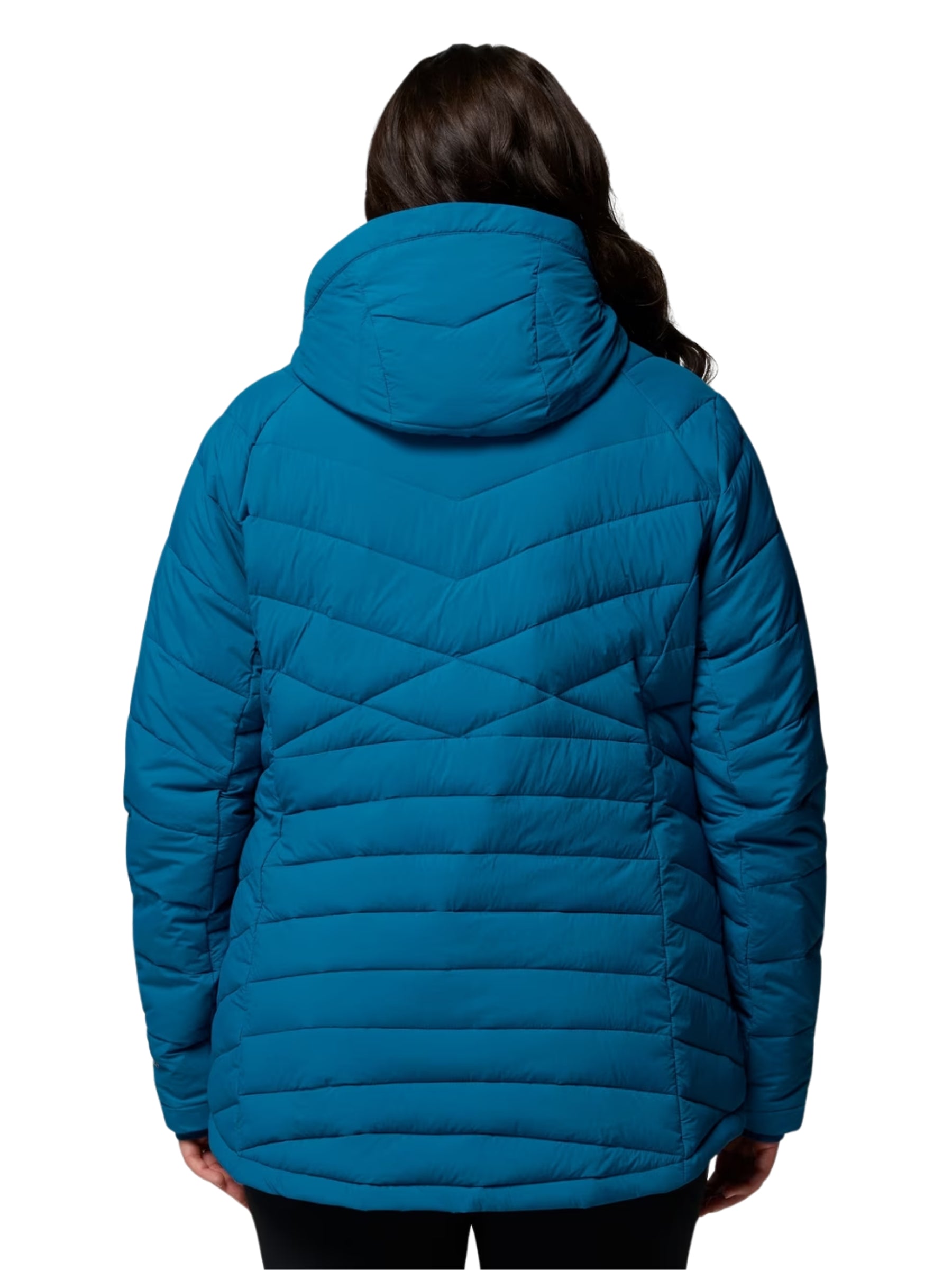 Manteau à Capuchon Joy Peak II Taille Plus - Phoenix Blue