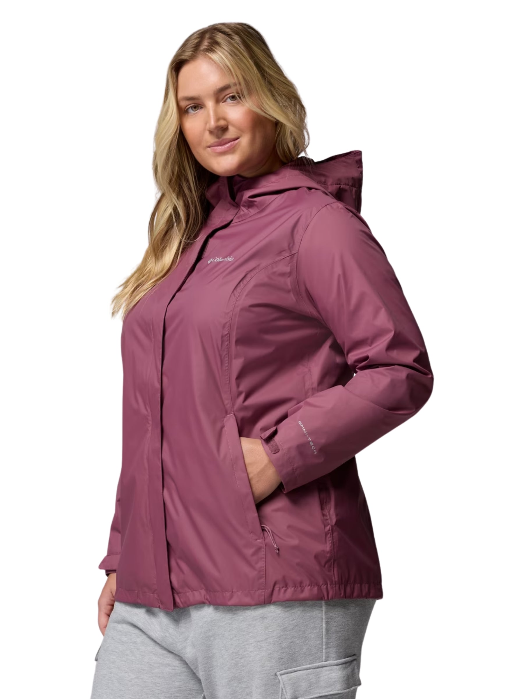 Manteau Arcadia II Taille Plus - Antique Mauve