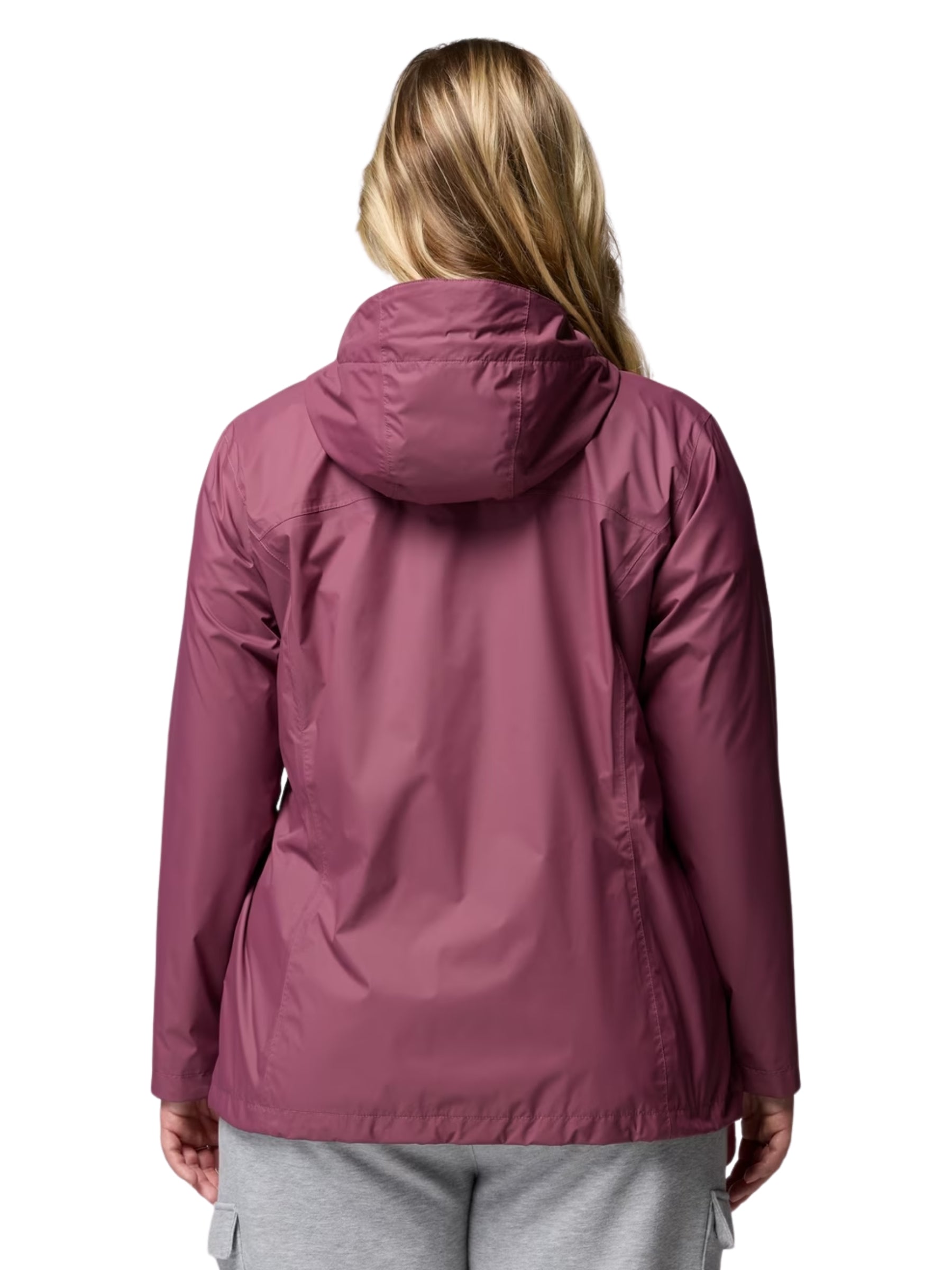 Arcadia II Plus Size Coat - Antique Mauve