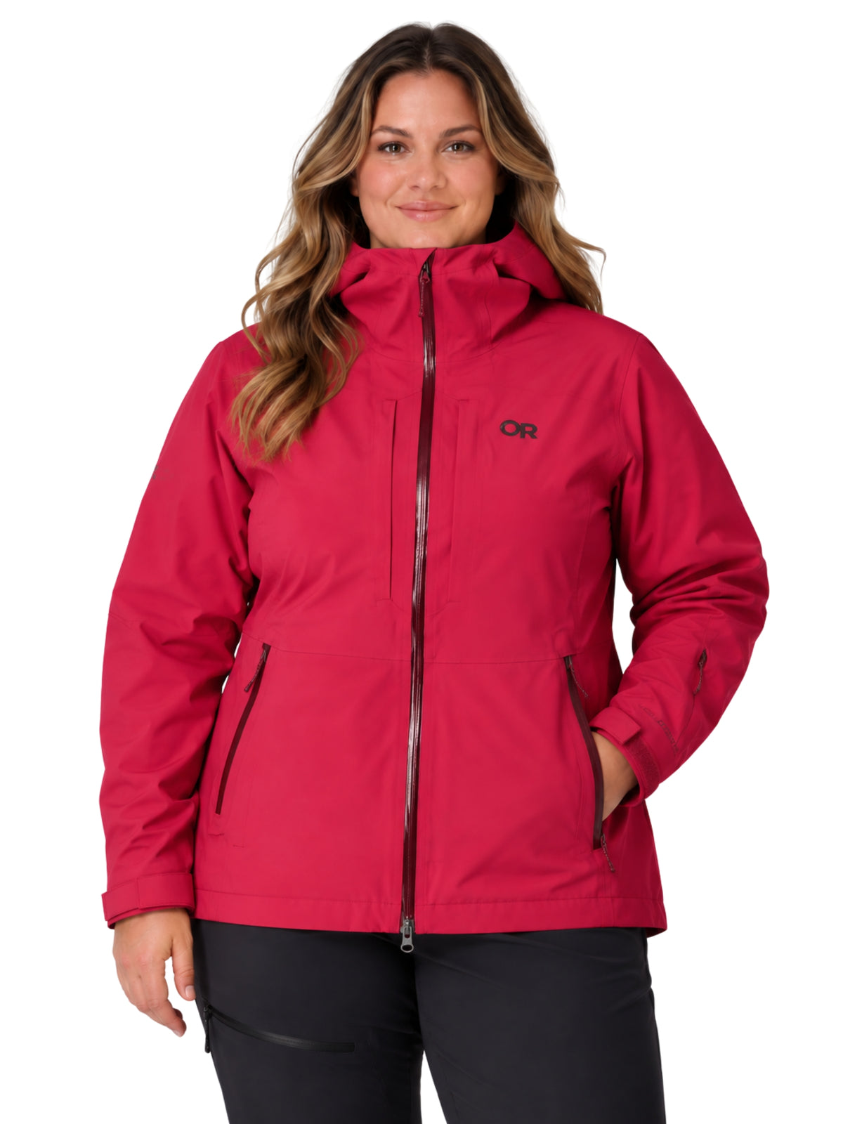 Carbide Shell Jacket Plus Size - Foxglove