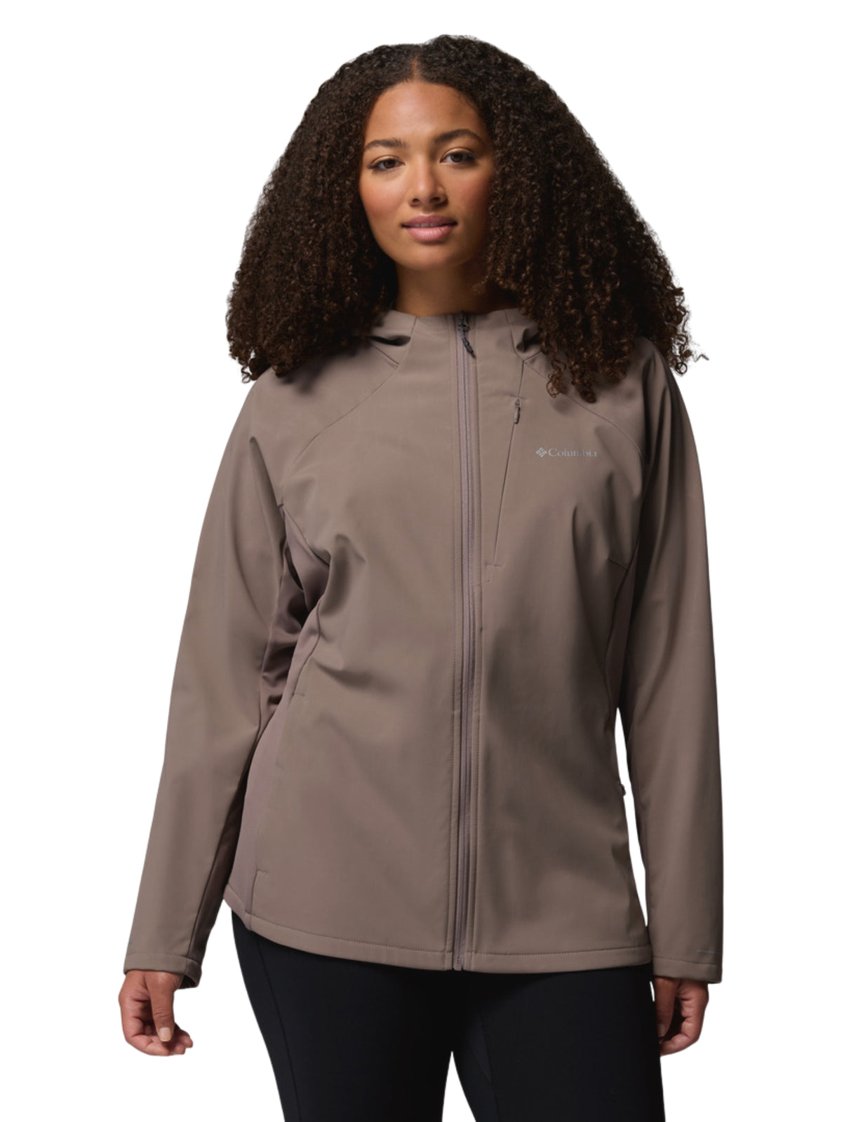 Trailborne Plus Size Softshell Jacket - Iron