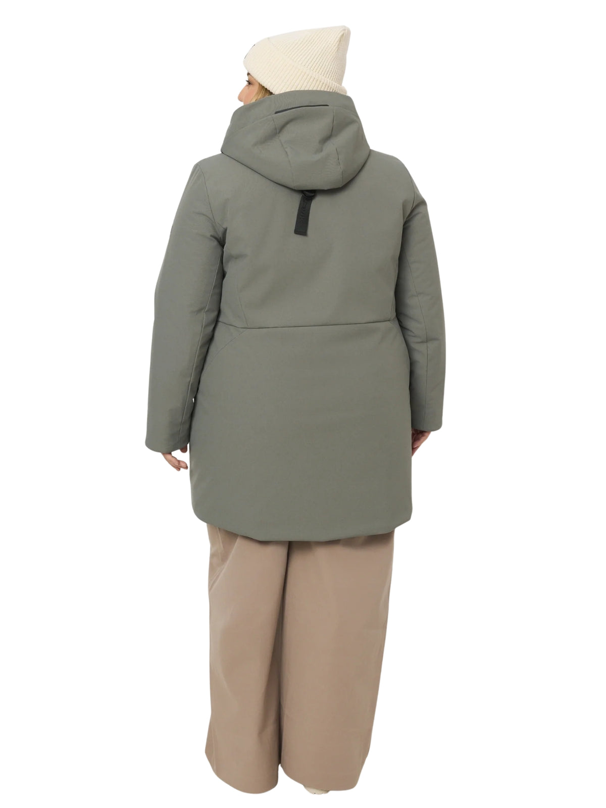 Como Plus Size Winter Coat - Olive