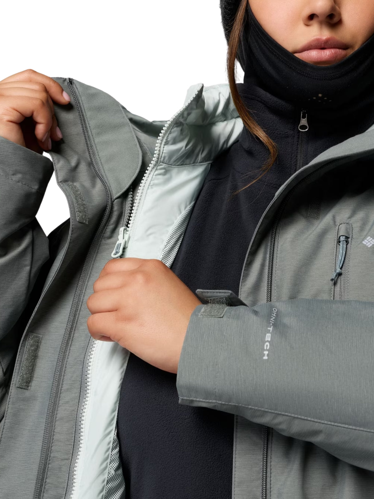 Whirlibird Interchangeable II Plus Size Jacket - Sedona Sage Cross Dye
