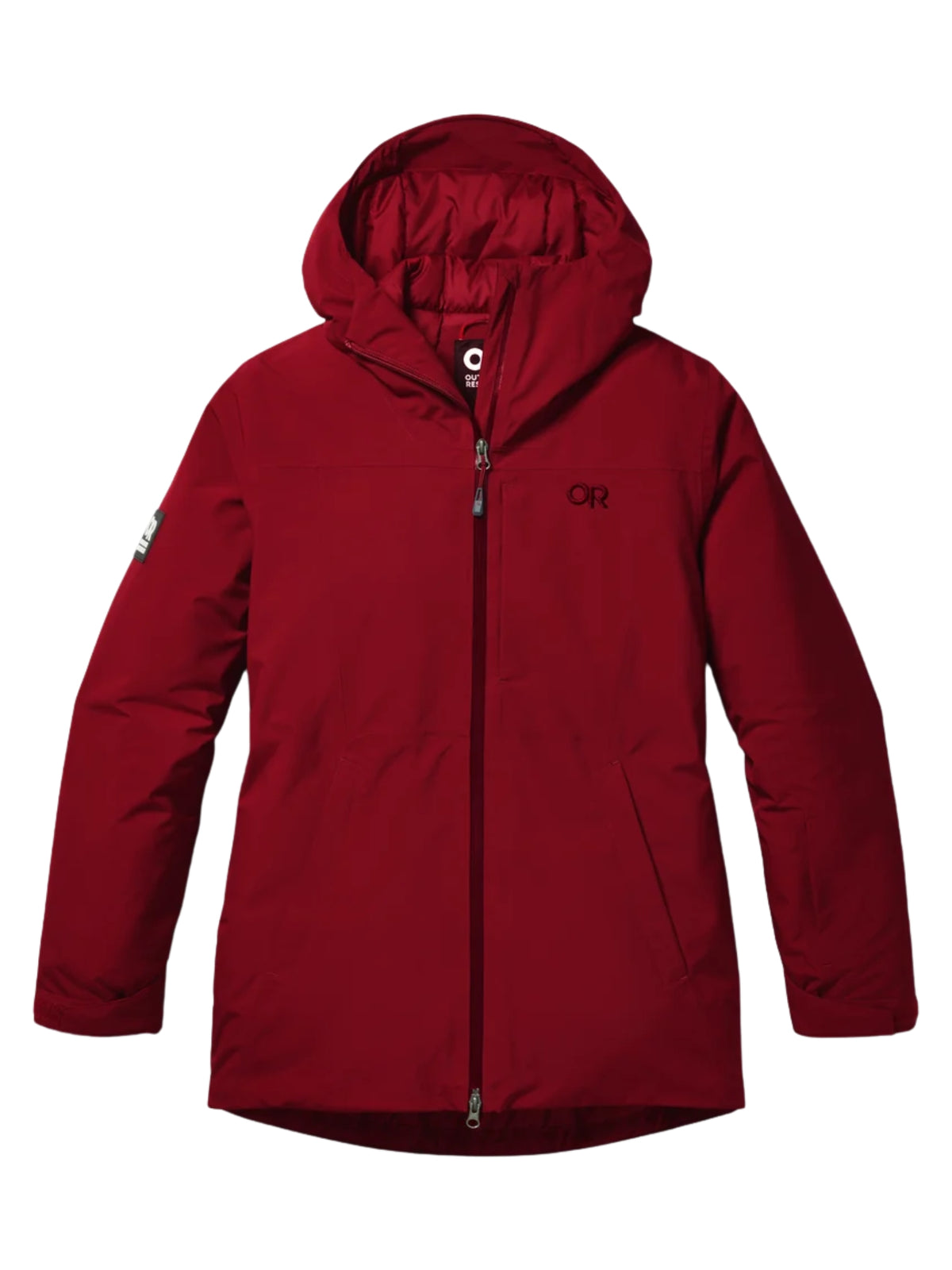 Snowcrew Insulated Ski Jacket Plus Size - Vermillion