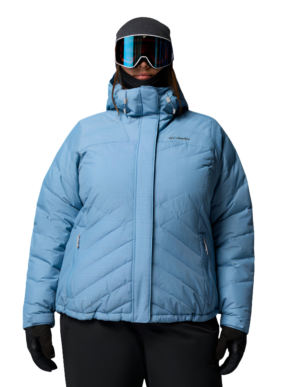 Manteau Lay D Down V Taille Plus - Rainy Day