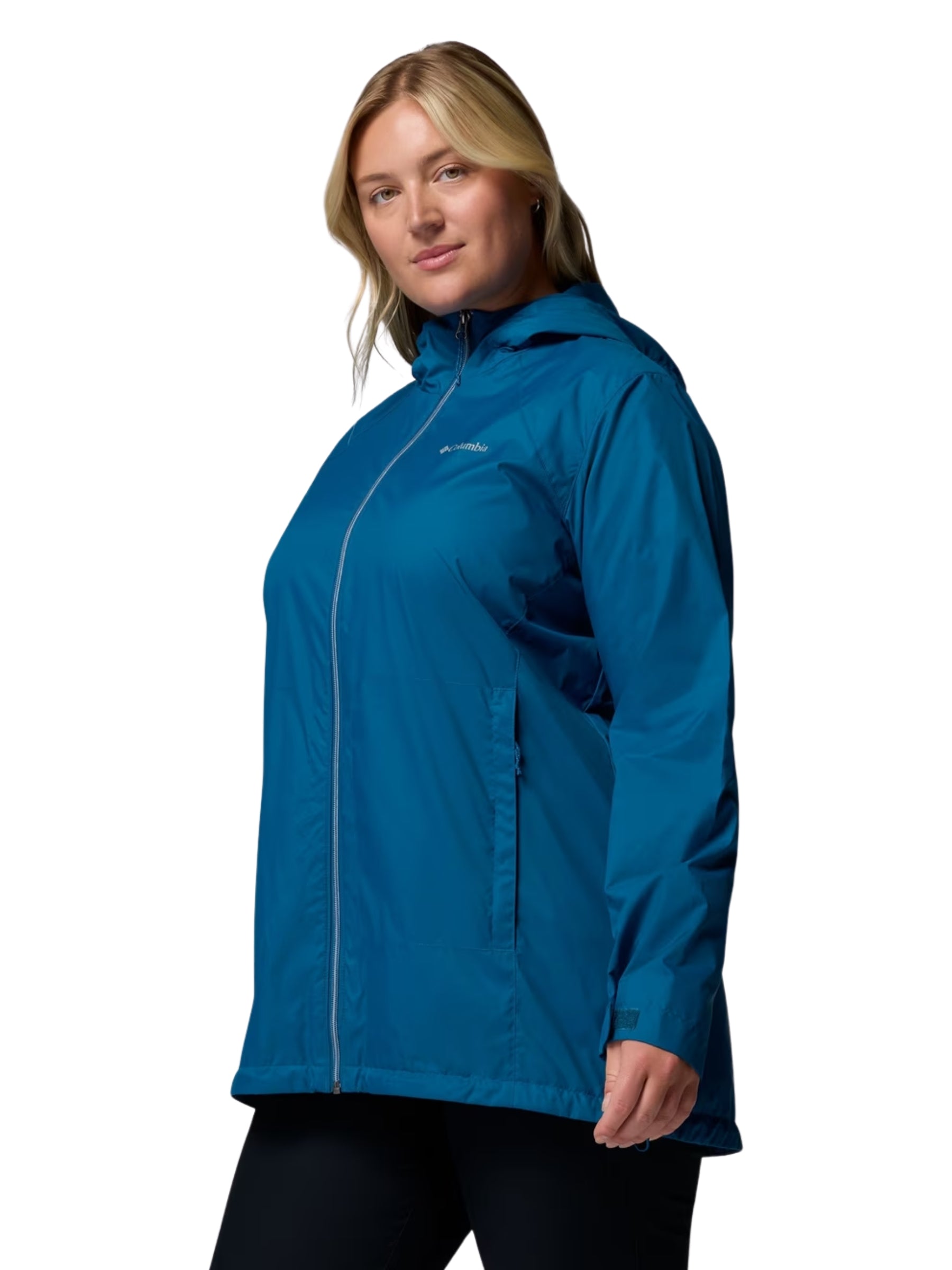 Manteau Long Doublé Switchback II Taille Plus - Phoenix Blue
