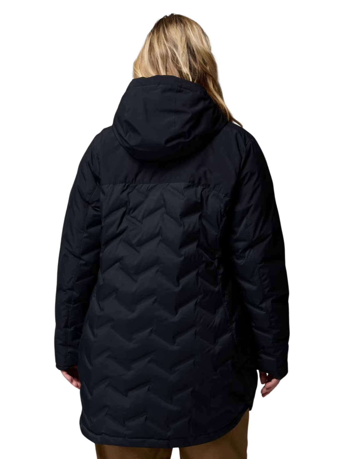 Mountain Croo III Mid-Length Coat, Plus Size - Black