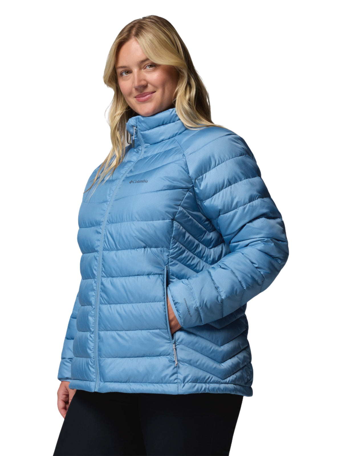 Powder Lite II Plus Size Hoodless Jacket - Rainy Day Ripstop