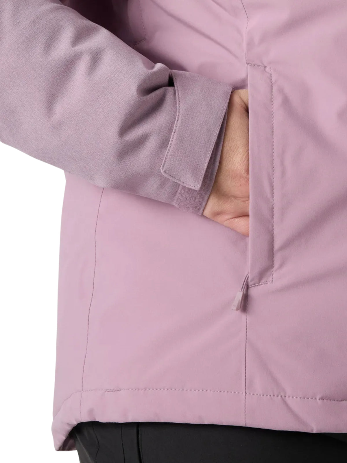 Manteau Snowplay Taille Plus - Purple Clay