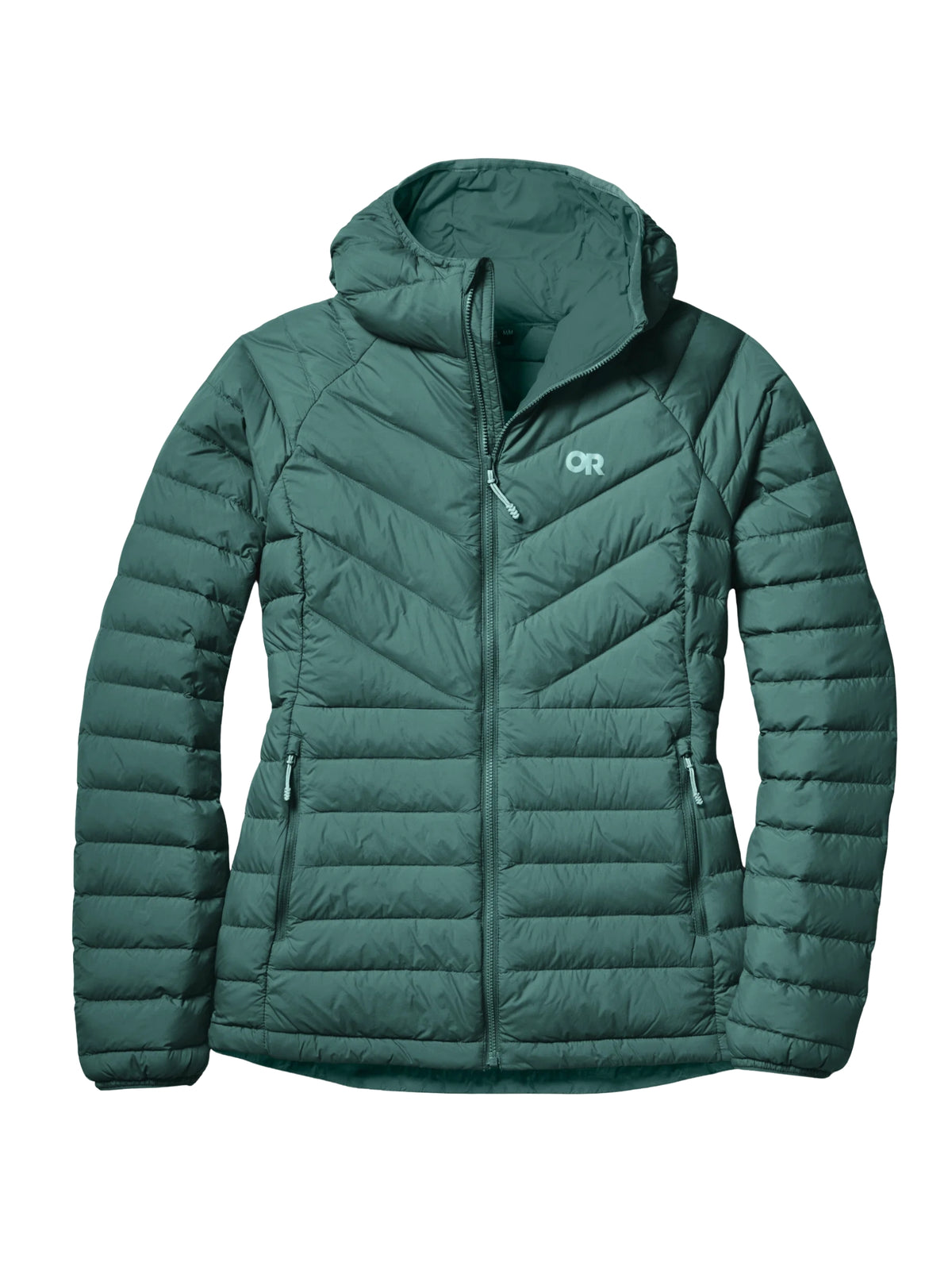 Manteau Transcendent en Duvet Taille Plus - Malachite