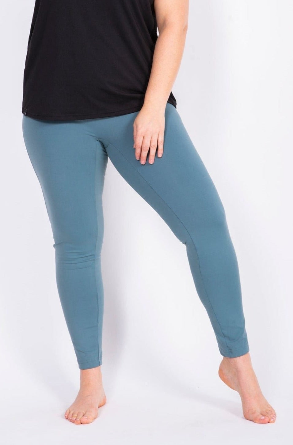 MOOV Activewear Legging Long Le Everywhere 27'' et 29" Taille Plus - Legging Sport Bio