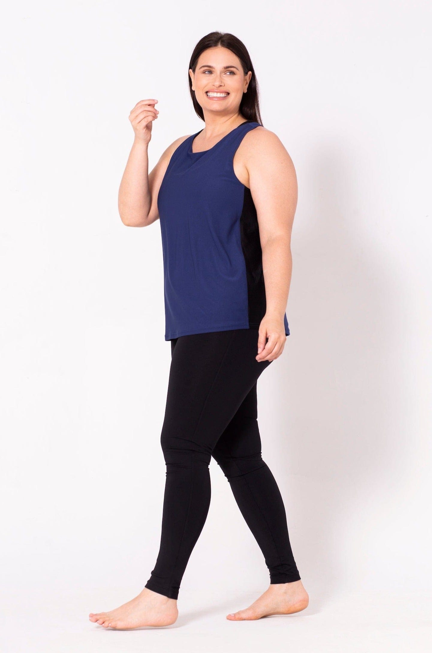 MOOV Activewear Taille Plus Le Everywhere 27'' et 29'' - Legging Gainant | Taille Plus 1X / 27'' / noir TP27P001-BK-1X