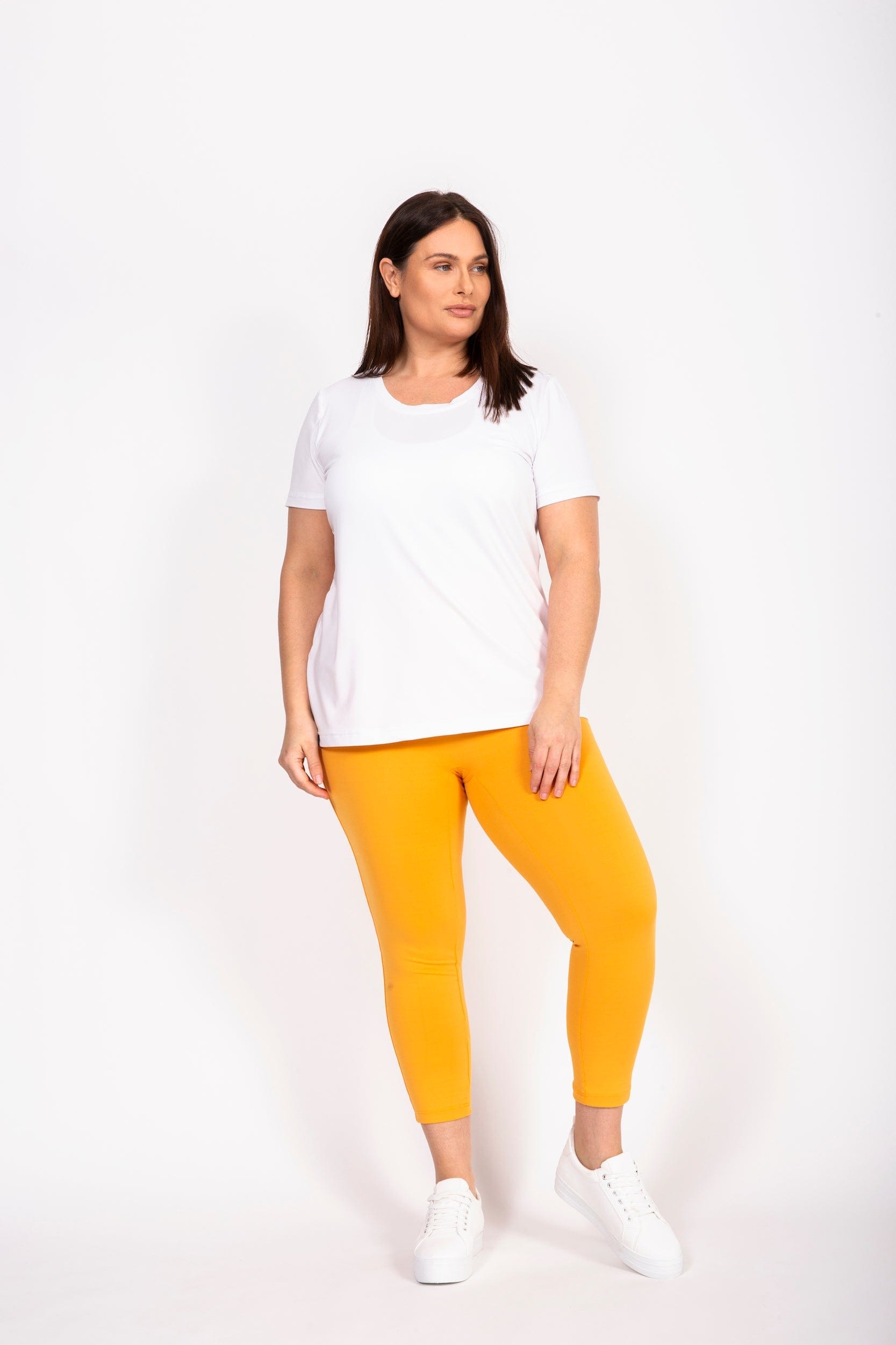 MOOV Activewear Taille Plus Le Everywhere 22'' - Legging Taille Haute ⎮Taille Plus 1X / mango TP22P000-MA-1X