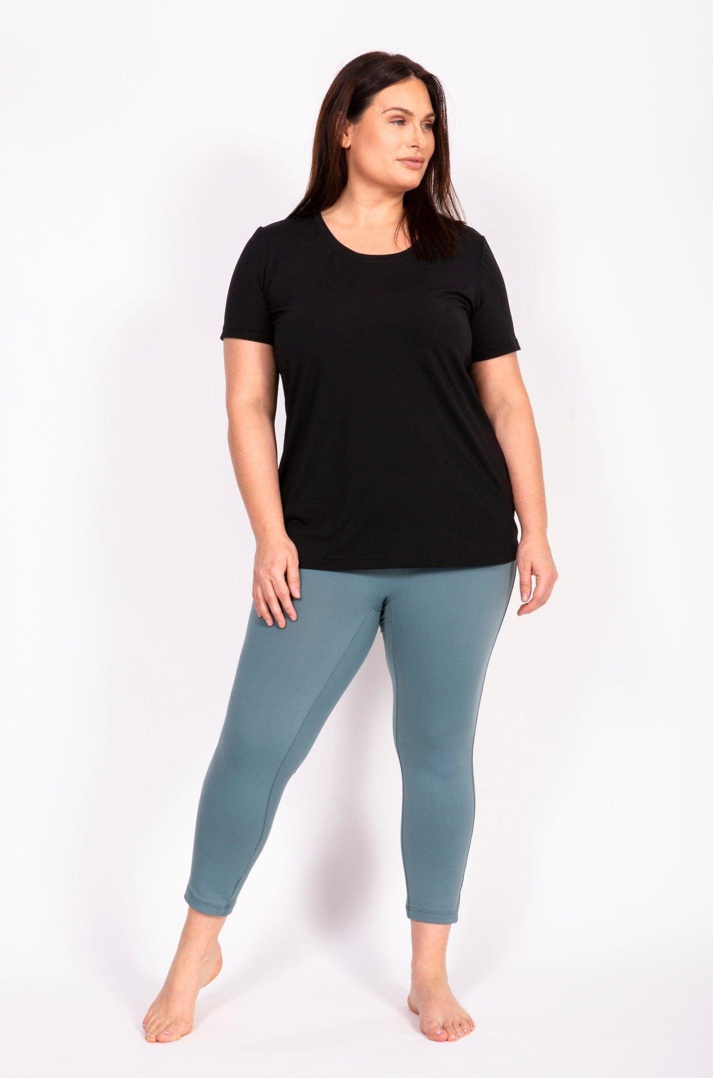 MOOV Activewear Taille Plus Le Everywhere 22'' - Legging d'Entraînement (7/8) ⎮Taille Plus