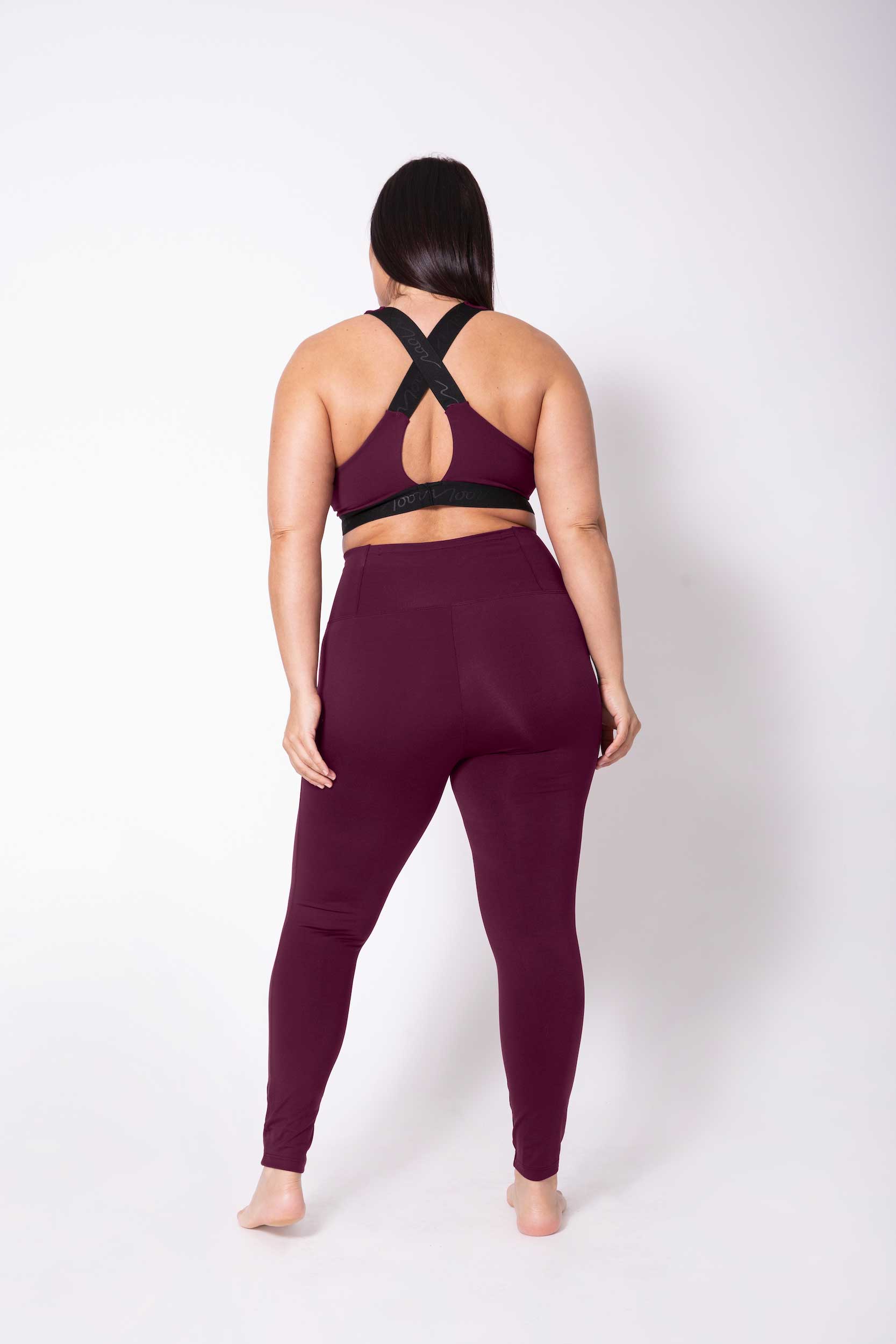 MOOV Activewear Taille Plus Le Everywhere  26'' et 29,5'' - Legging Gainant⎮Taille Plus