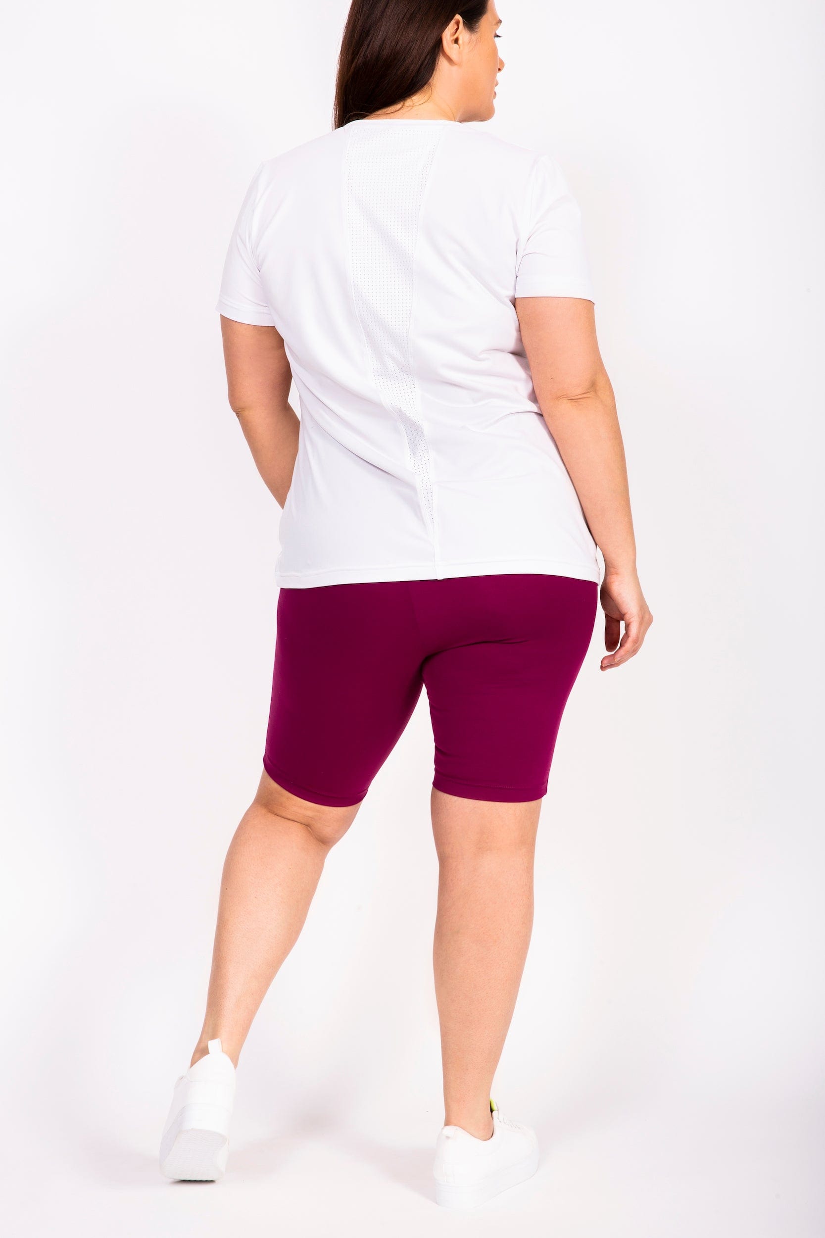 MOOV Activewear Taille Plus Le Everywhere 8'' - Short Sport Bio ⎮Taille Plus