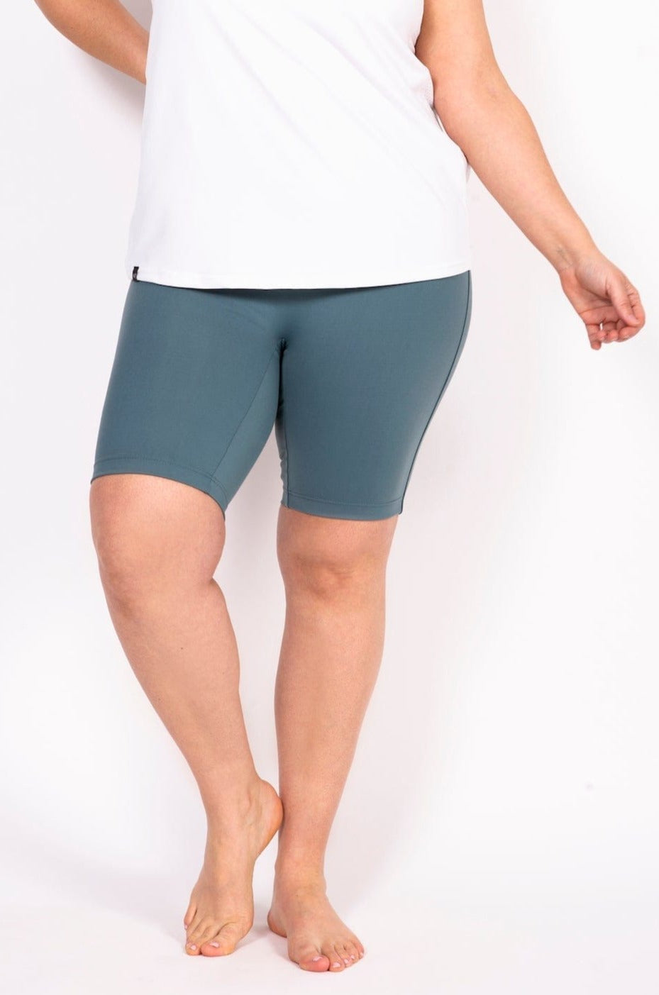 MOOV Activewear Taille Plus Le Everywhere 8'' - Short Sport Bio ⎮Taille Plus