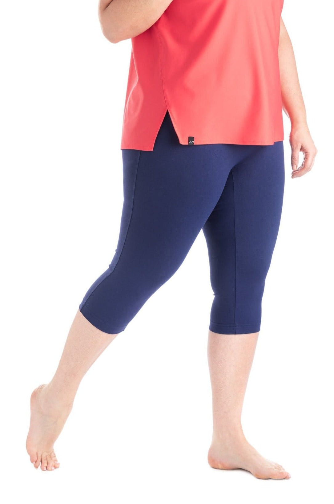 MOOV Activewear Taille Plus Le Everywhere - Capri de sport en BIO-MOOVFLEX™ 𝘊𝘓𝘈𝘚𝘚𝘐𝘊⎮Taille Plus