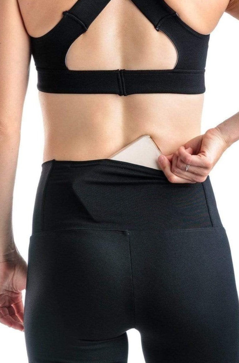 MOOV Activewear Taille Plus Le Flex Bouleau - Legging 7/8 Sport en BIO-MOOVFLEX™ 𝑐𝑙𝑎𝑠𝑠𝑖𝑐⎮22.5''⎮Taille Plus