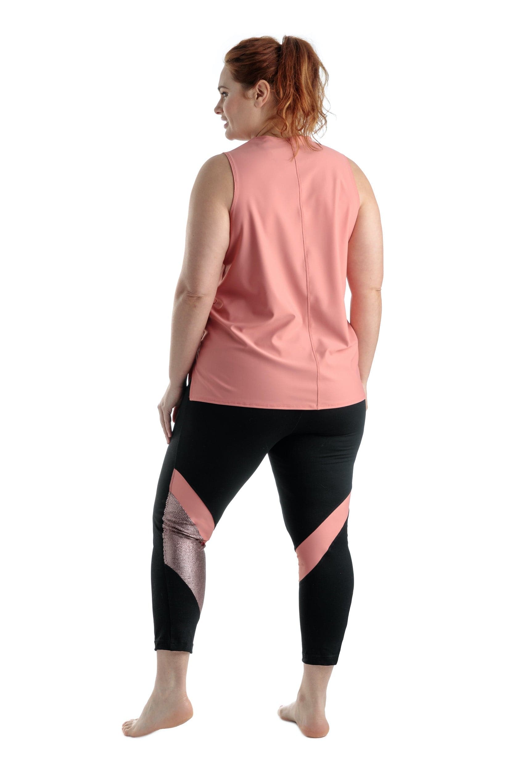 MOOV Activewear Taille Plus Le Footwork 22'' - Legging 7/8 Sport | Taille Plus