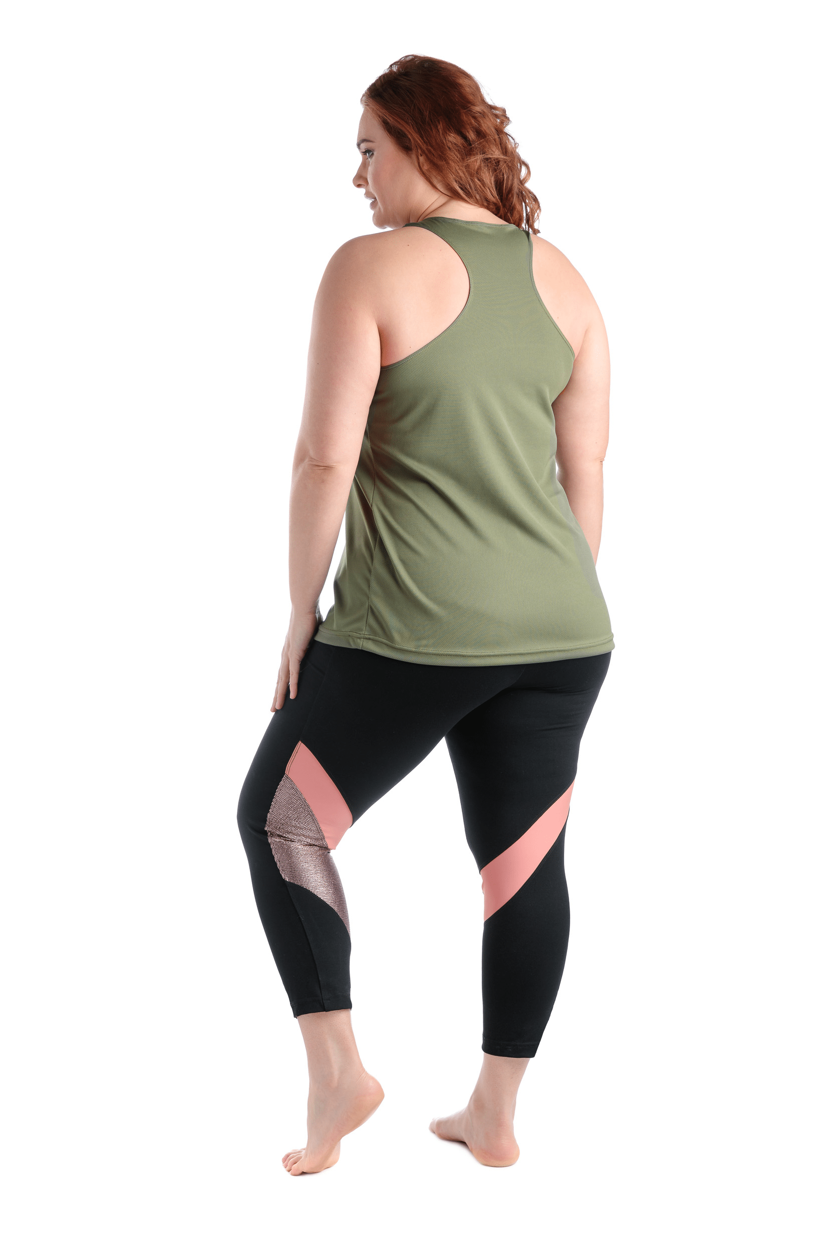 MOOV Activewear Taille Plus Le Footwork 22'' - Legging 7/8 Sport | Taille Plus