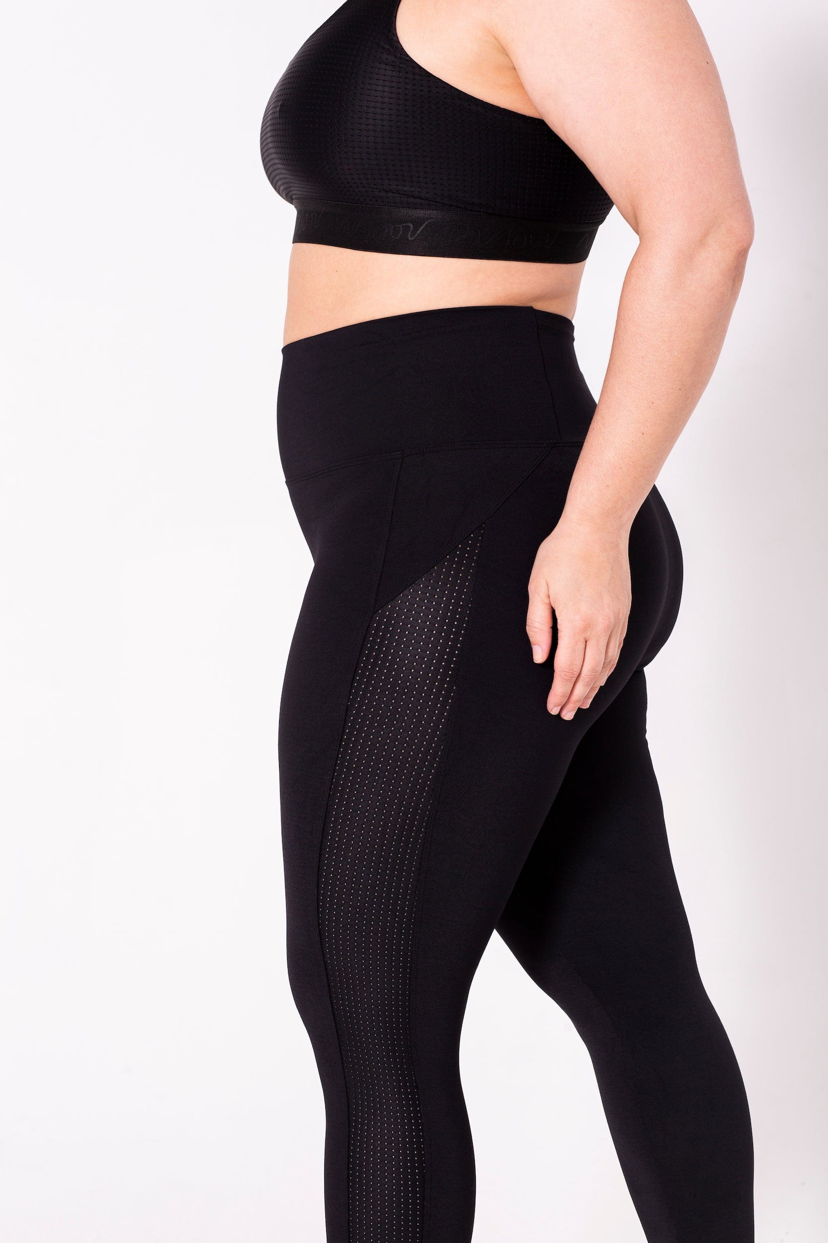 Moov Activewear Taille Plus Le Incline 22'' - Legging 7/8 Sport Bio | Taille Plus