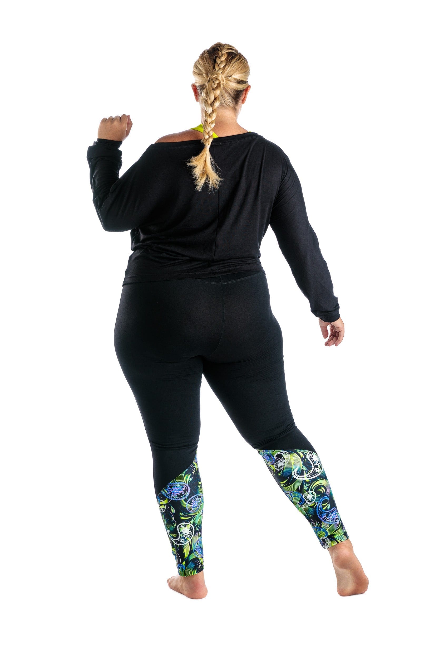 MOOV Activewear Taille Plus Le Sideback 26'' et 29.5''- Legging Sport long | Taille Plus