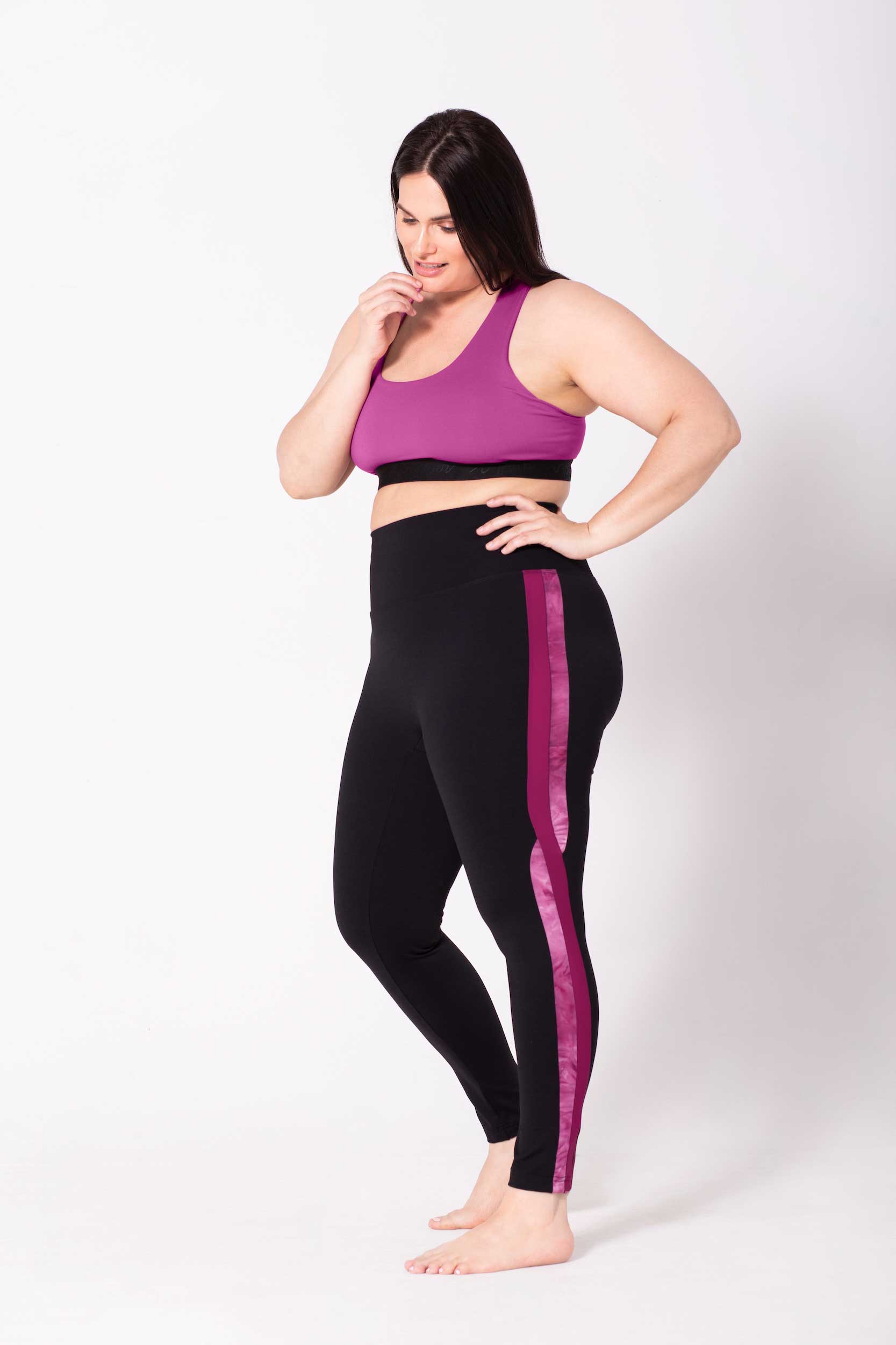 MOOV Activewear Taille Plus Le Slalom 27'' - Legging Sport Long Bio | Taille plus