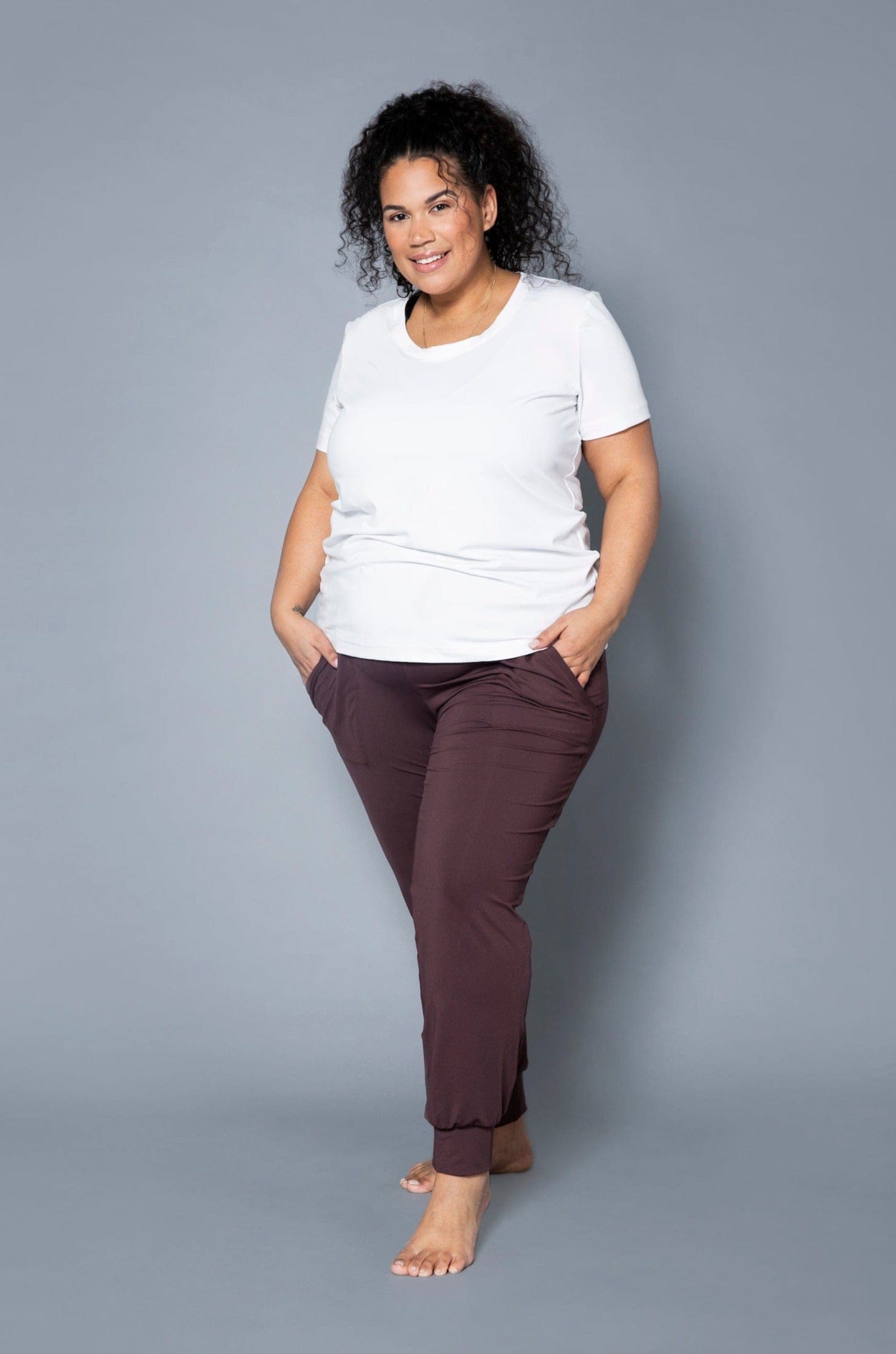 MOOV Activewear Taille Plus Le Upfield long - Pantalon Jogger Bio | Taille Plus