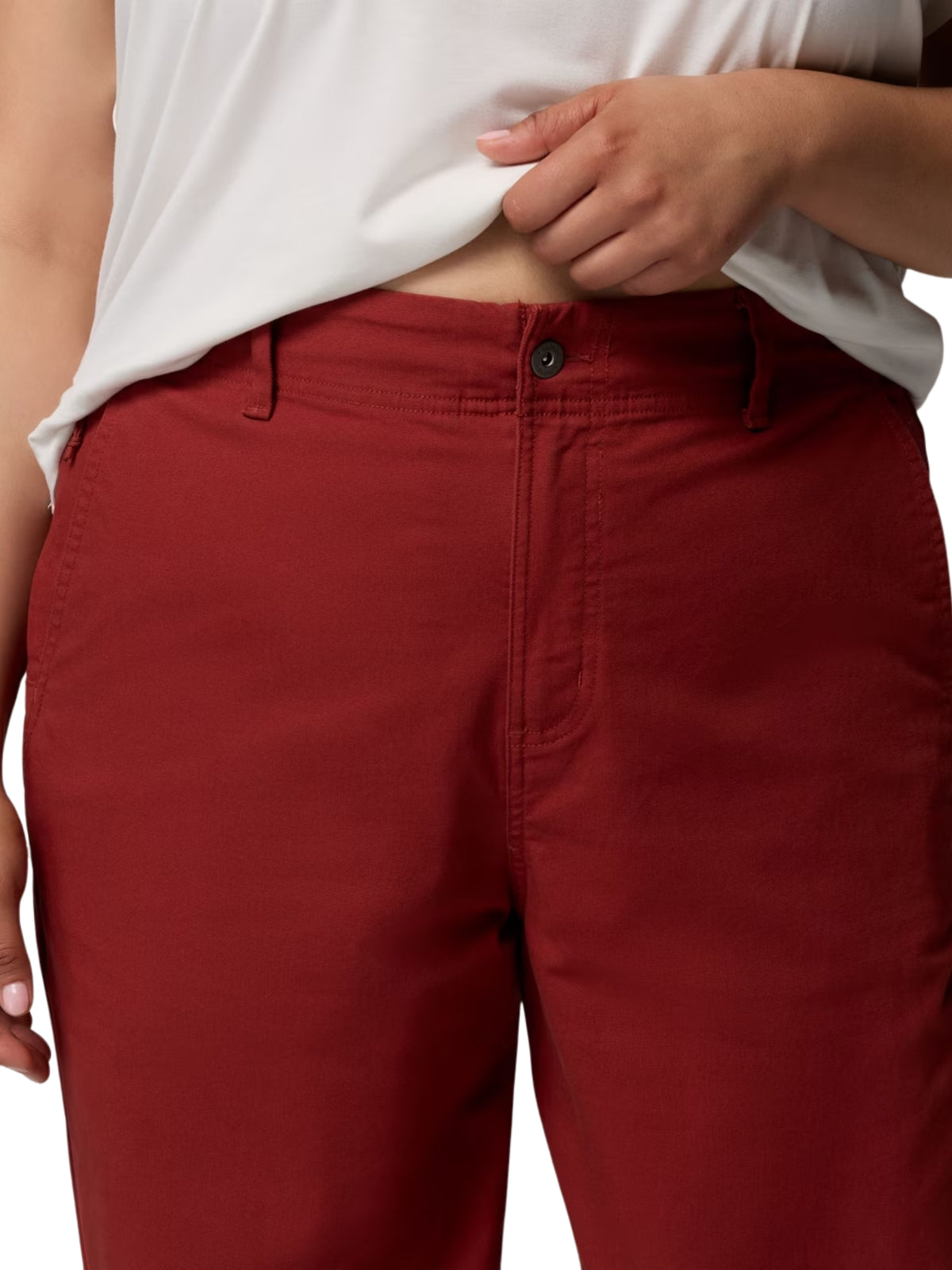 Plus Size ROC Straight Leg Pants - Red Oxide