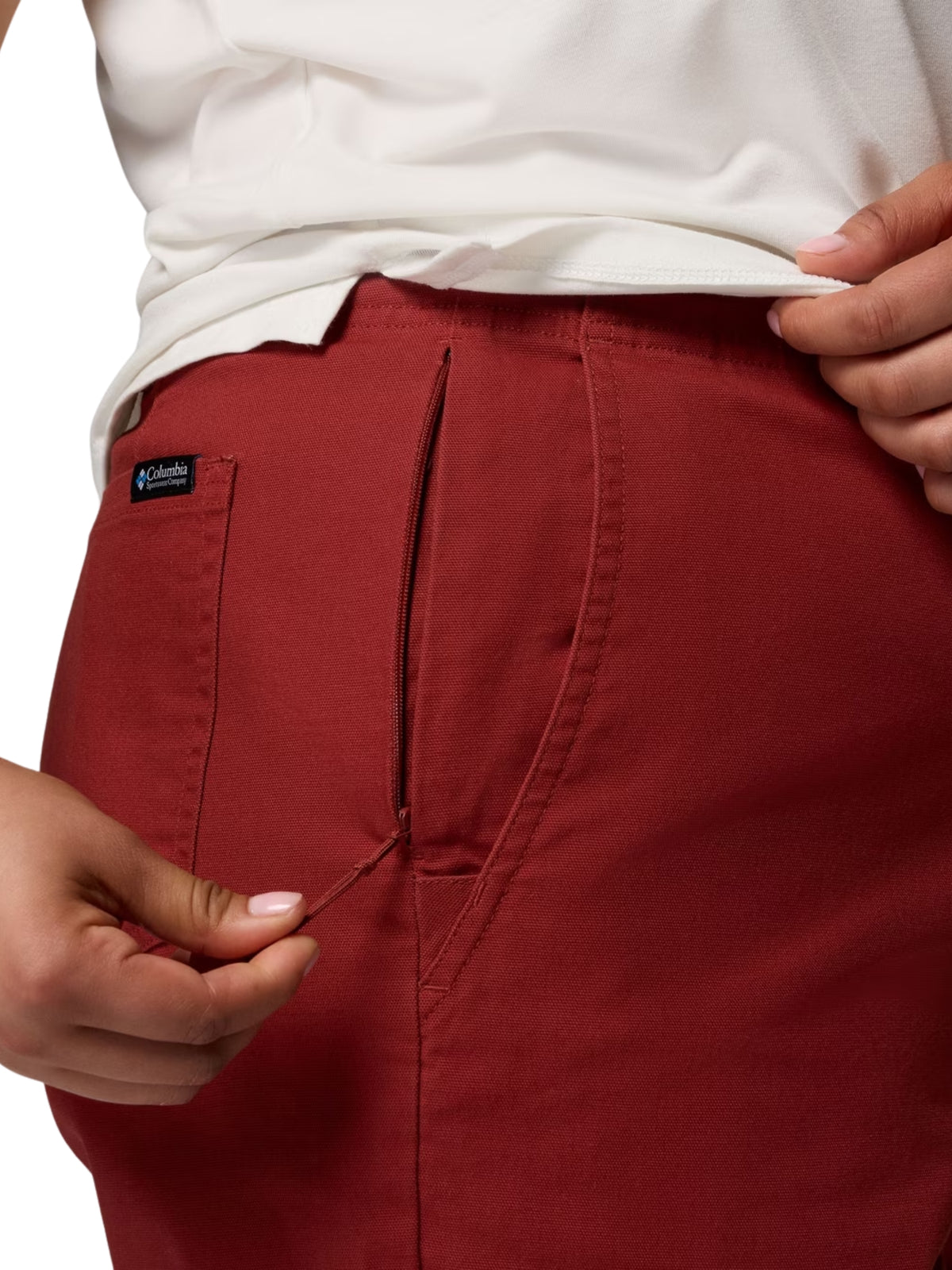 Plus Size ROC Straight Leg Pants - Red Oxide