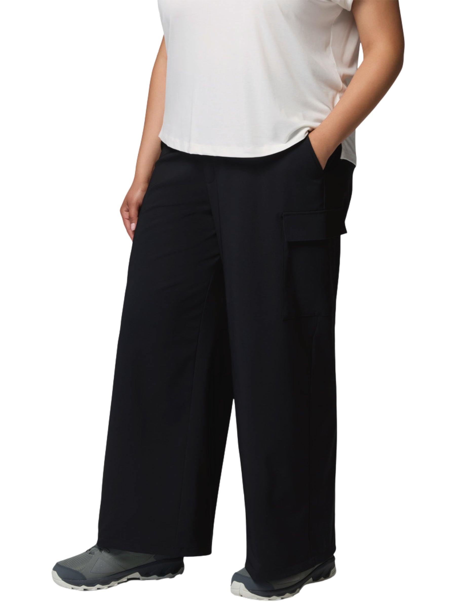 Pantalon Cargo All Seasons Taille Plus - Noir