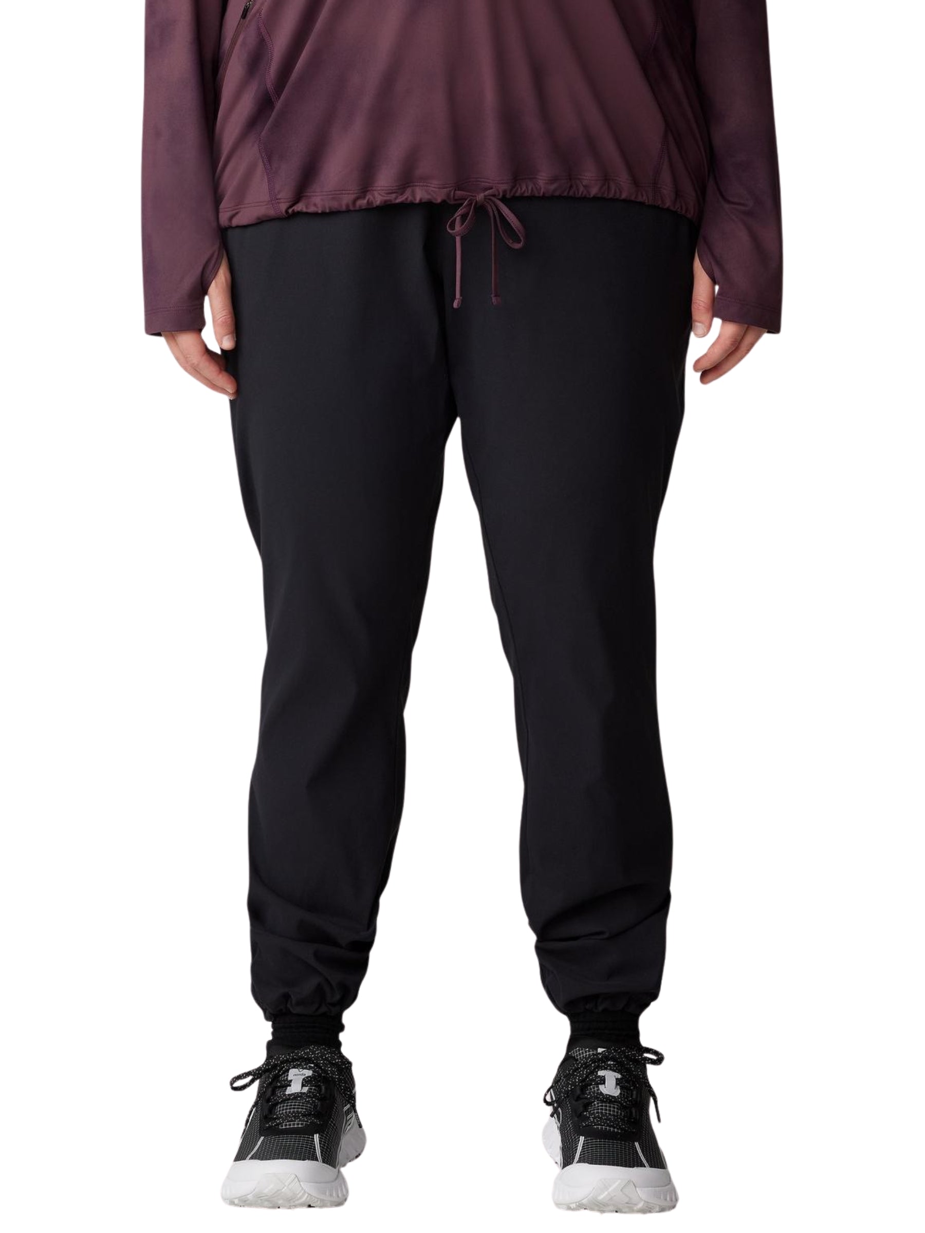 Pantalon Dynama Taille Plus - Noir