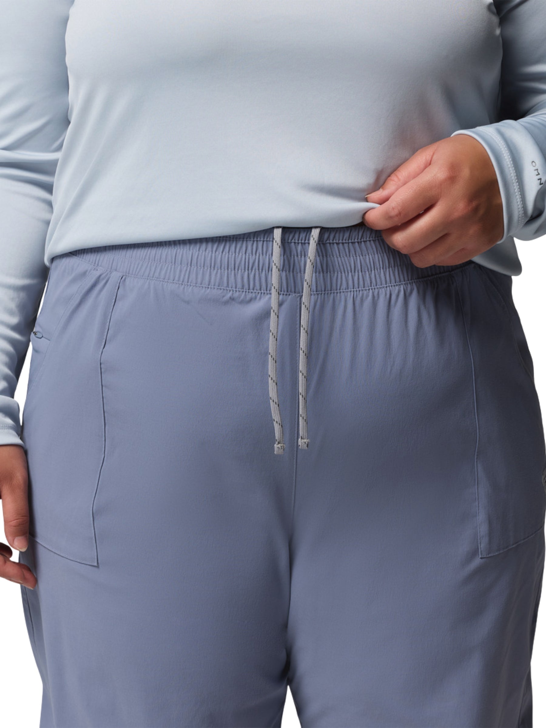 Plus Size PFG Tidal Roamer II Stretch Pants - New Moon
