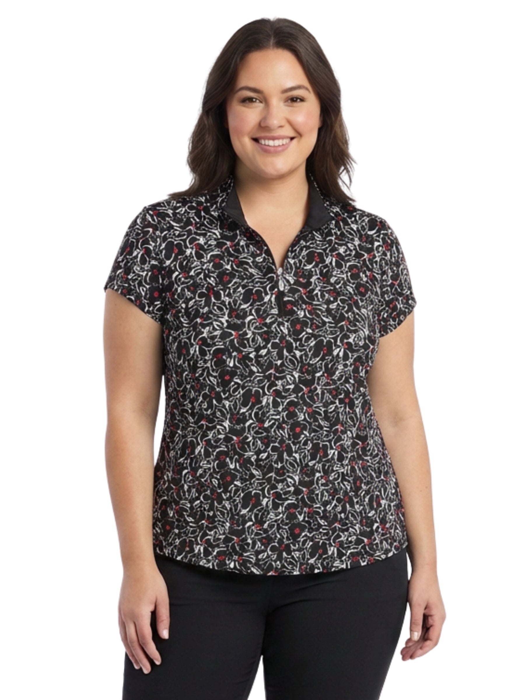 Polo de Golf Mona Taille Plus - Flora