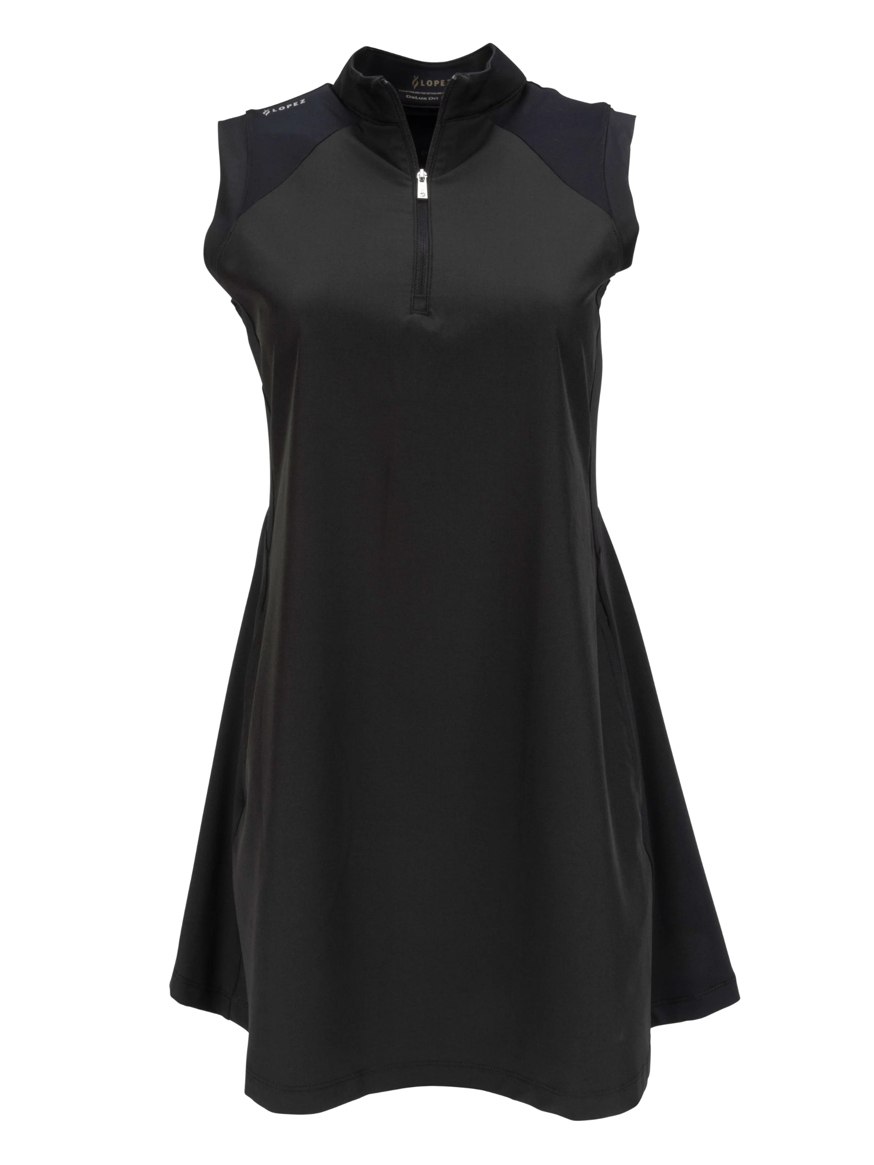 Robe de Golf Ace Taille Plus - Noir