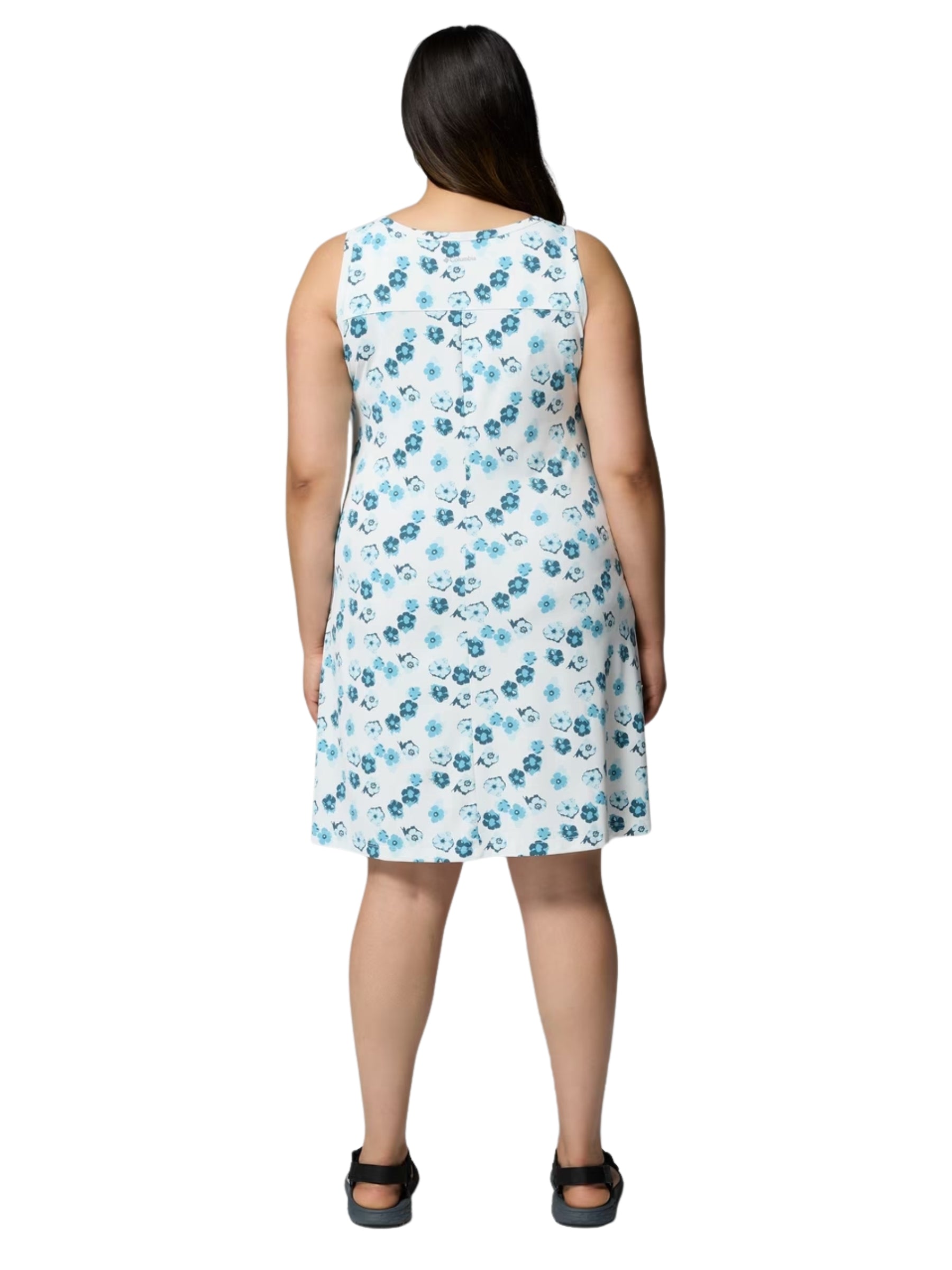 Robe Imprimée Chill River Taille Plus - White & Floweret