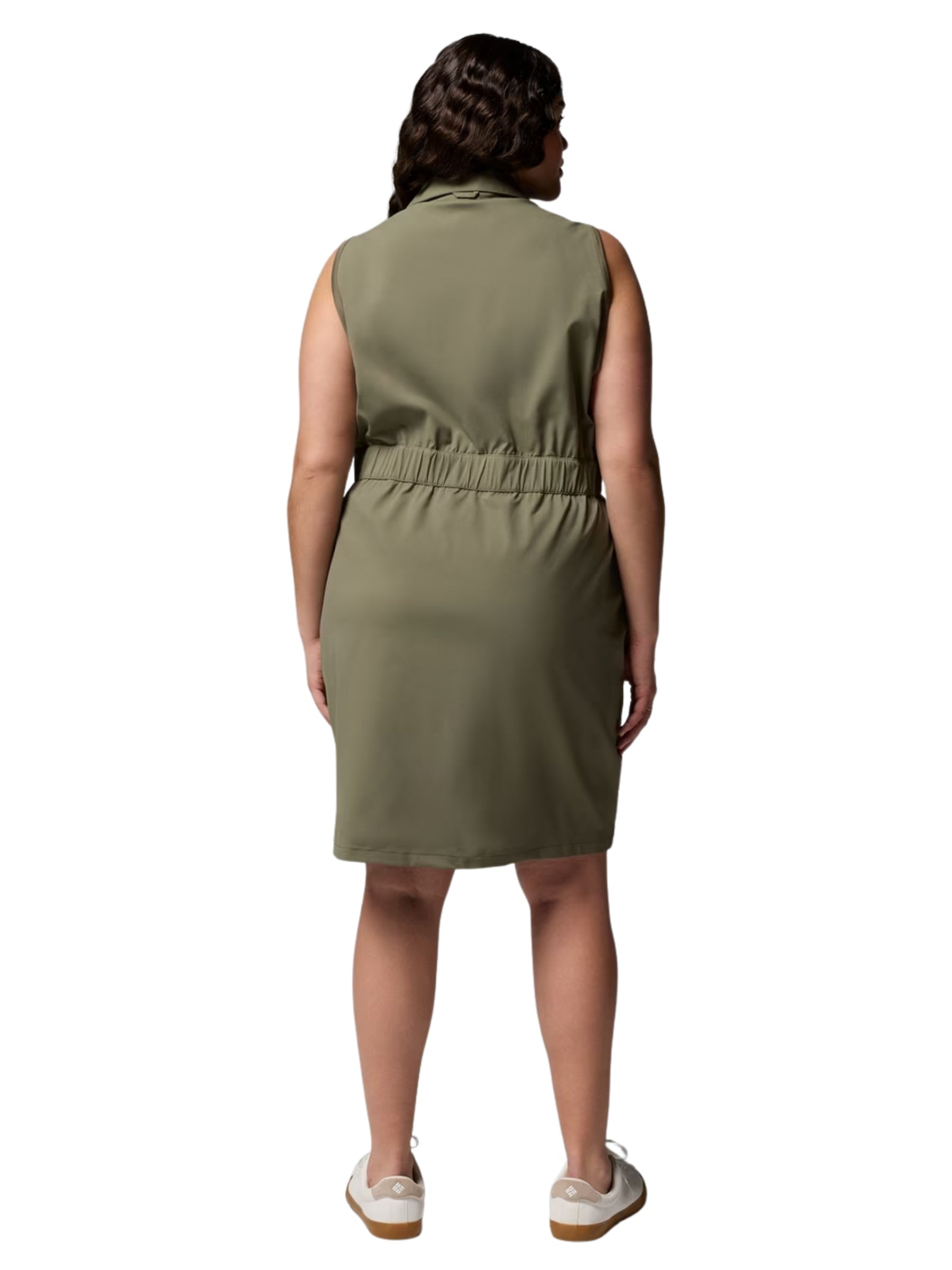 Leslie Falls II Plus Size Dress - Stone Green
