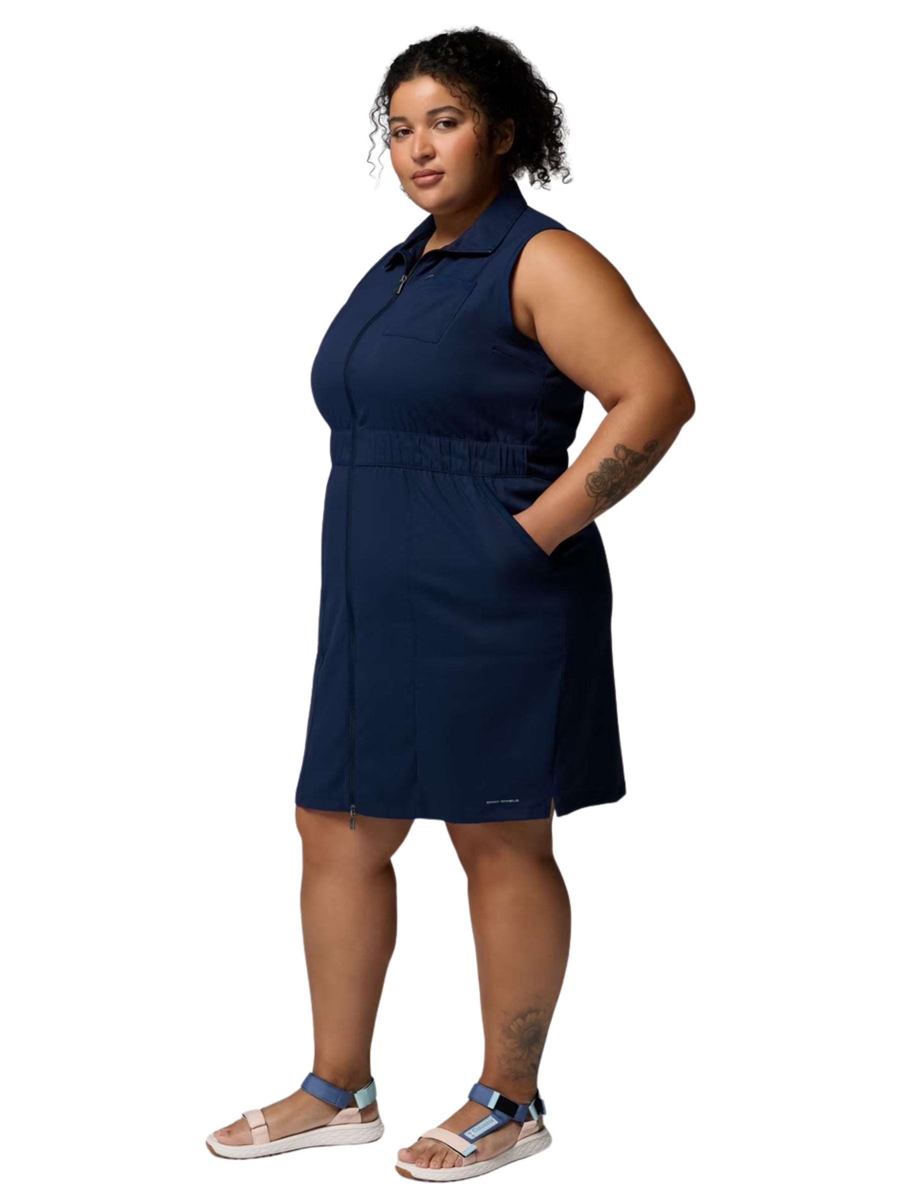 Robe Leslie Falls II Taille Plus - Collegiate Navy