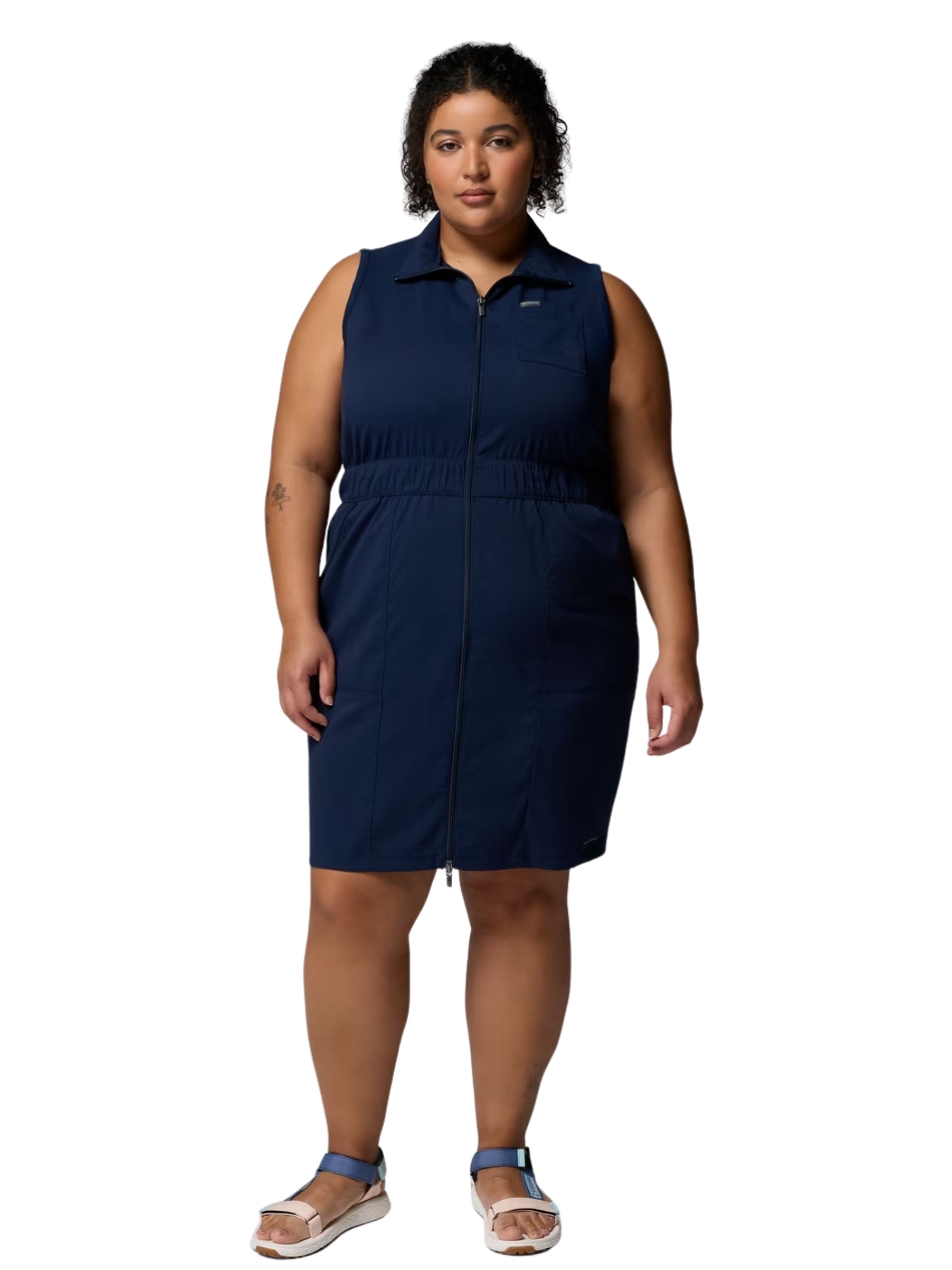Robe Leslie Falls II Taille Plus - Collegiate Navy