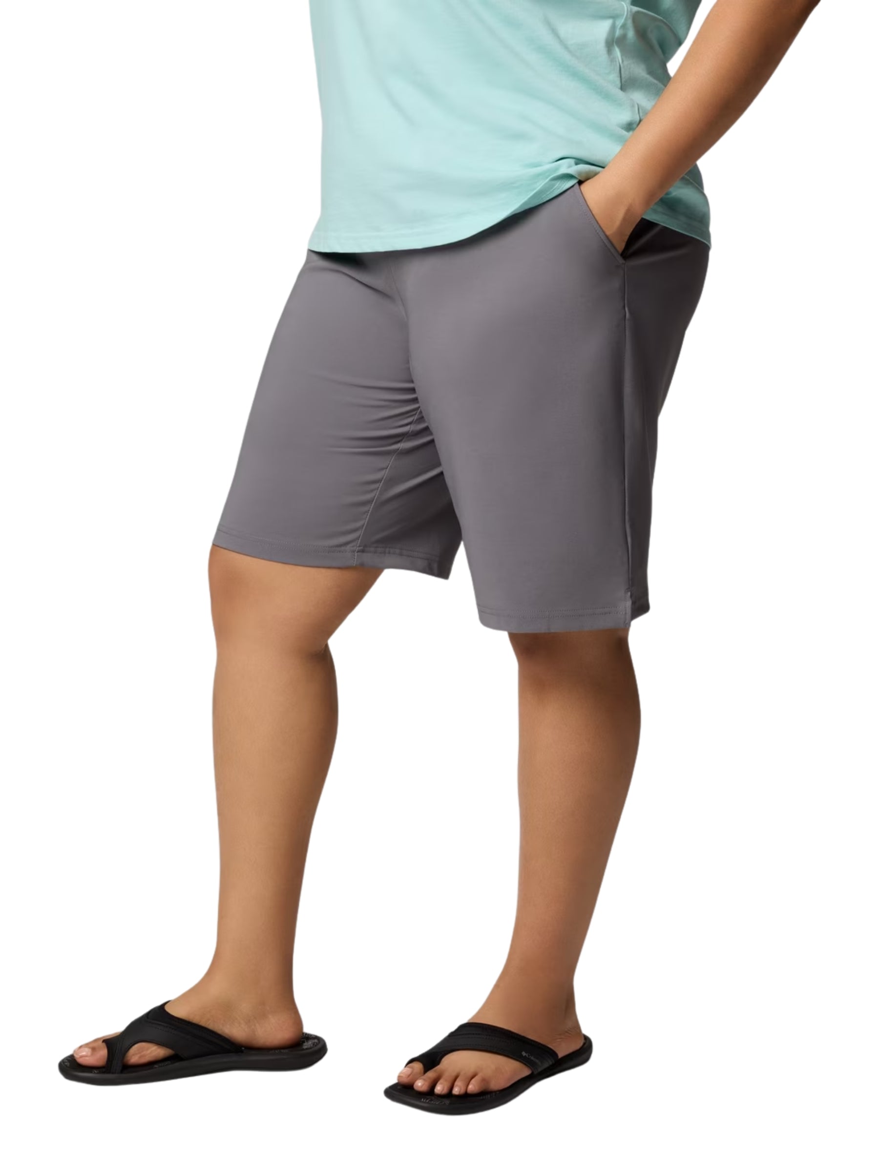 Short Long All Season Taille Plus - City Grey