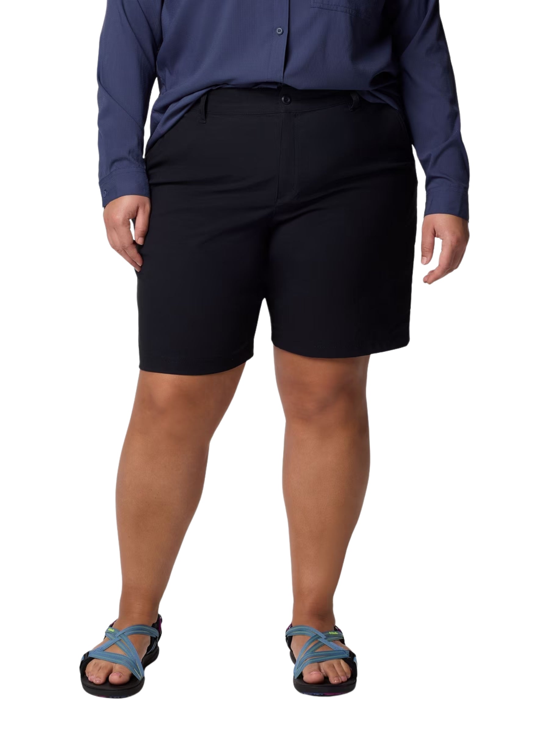 Short Long Leslie Falls II Taille Plus - Noir